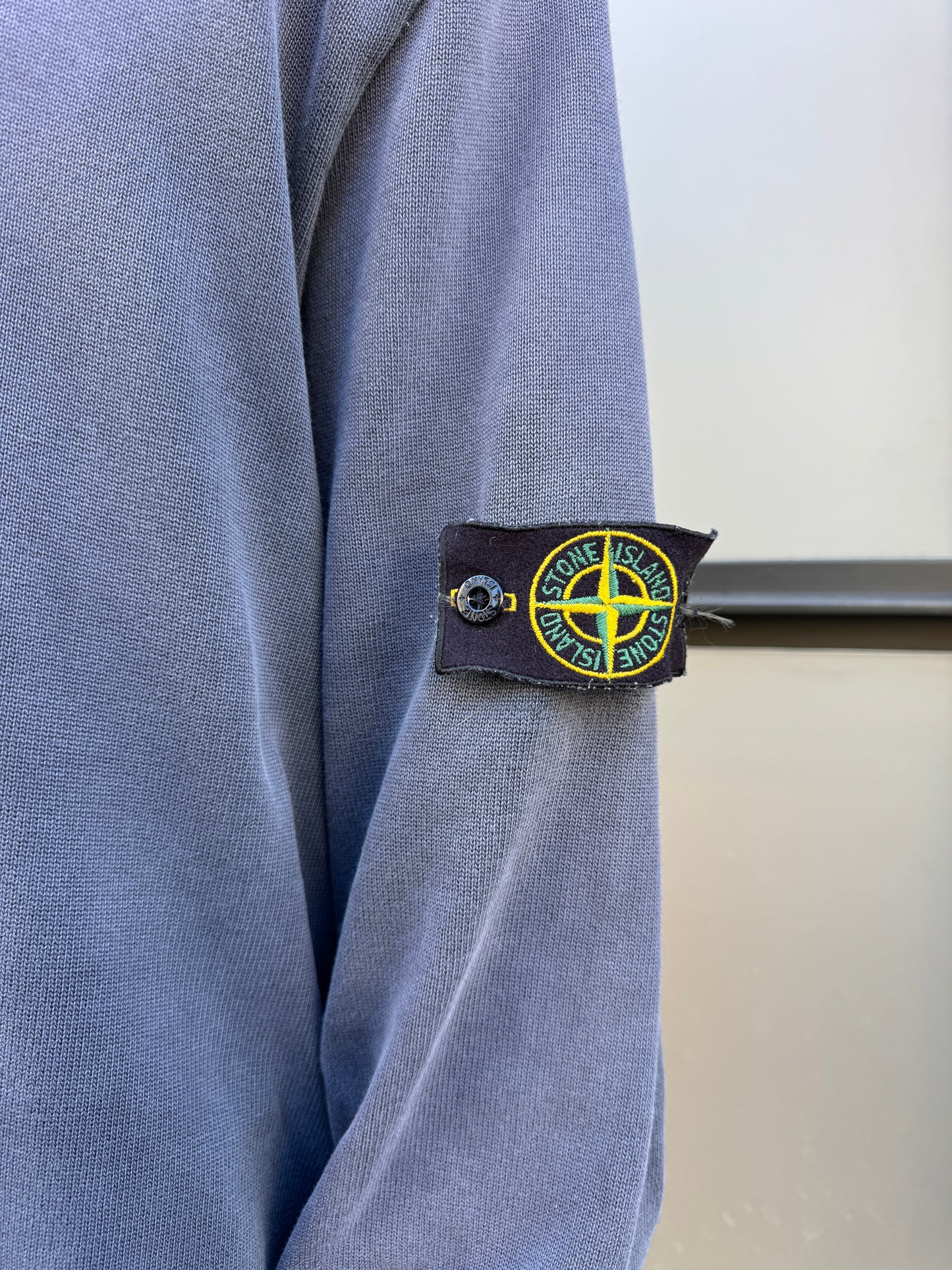 Early 2000’s Stone Island Navy Taped Crewneck