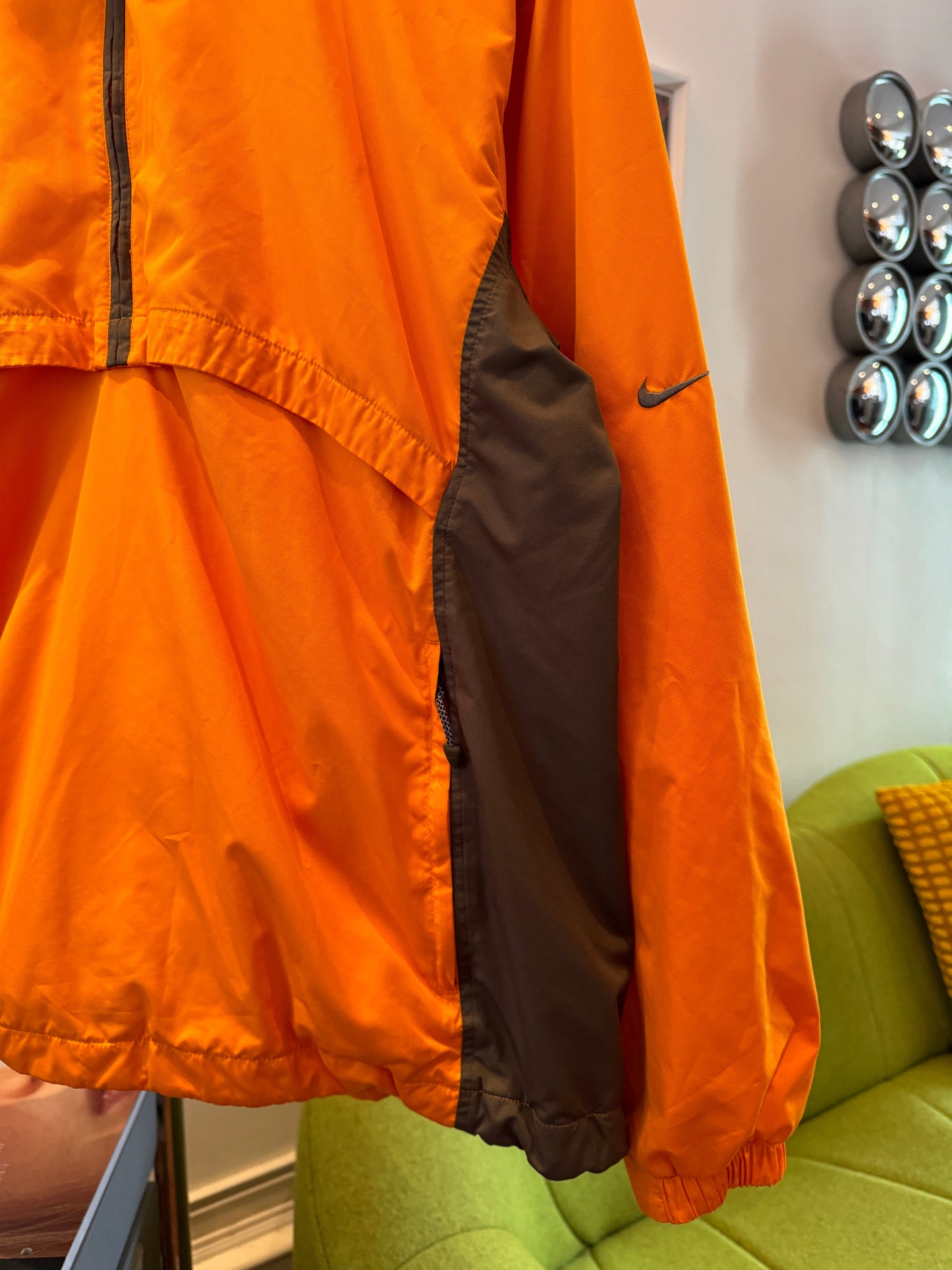 Early 2000’s Nike Bright Orange Half Zip Pullover