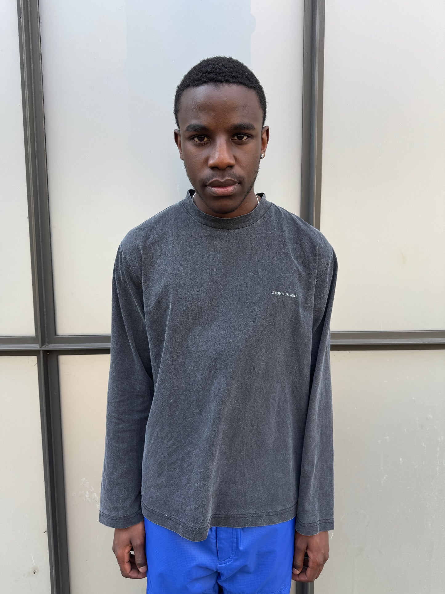 Early 2000’s Stone Island Gun Metal Grey Longsleeve