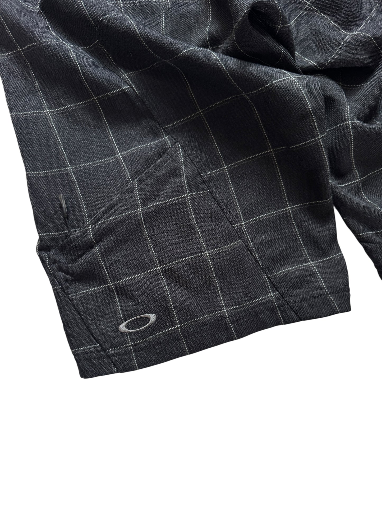 Early 2000’s Oakley Plaid Technical Shorts