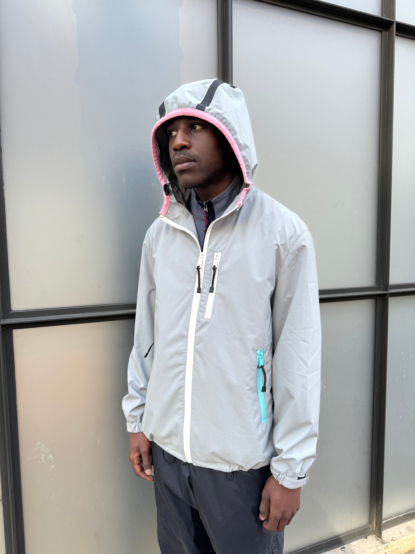 SS17’ Prada Mainline Technical Taped Seam Waterproof Jacket