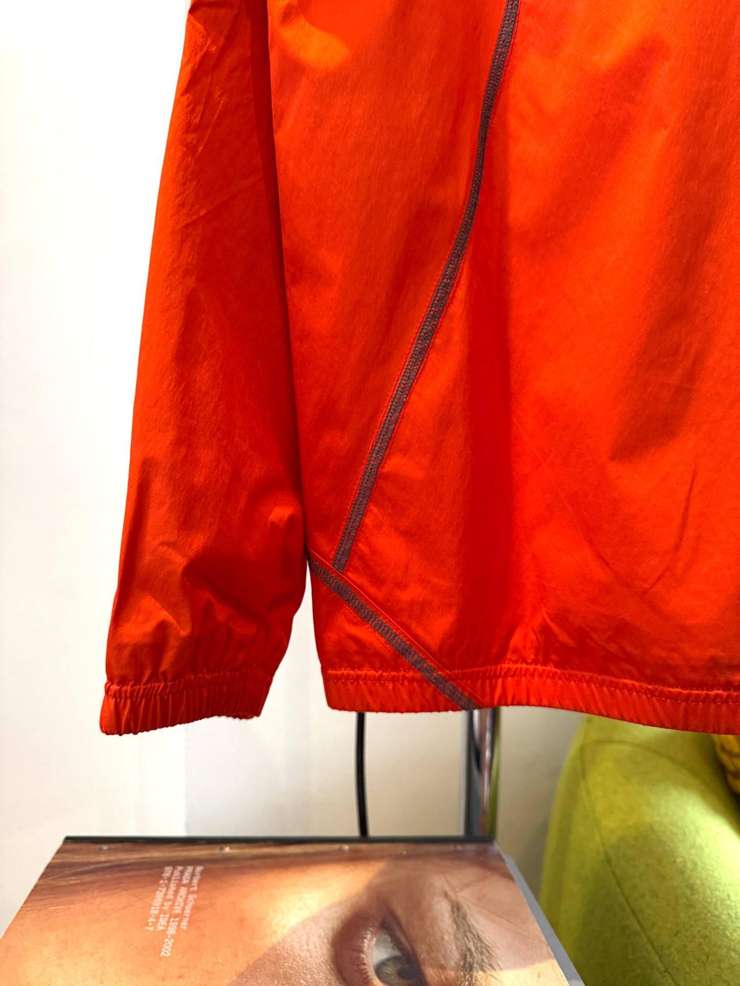 SS03’ Nike Mobius Bright Orange Articulated 1/4 Zip Jacket