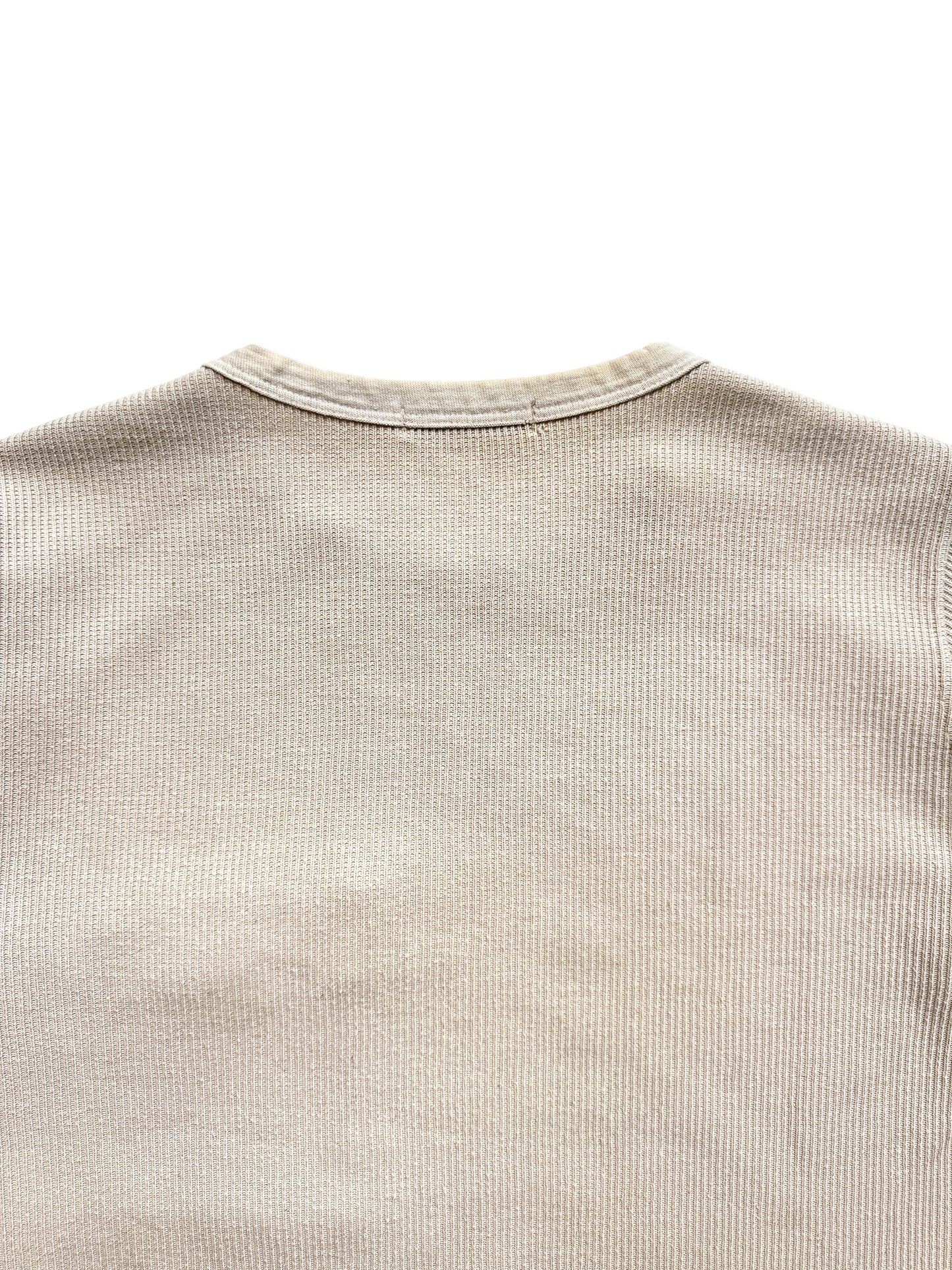 AW99 Stone Island Ribbed Cotton Chest Pocket Crewneck