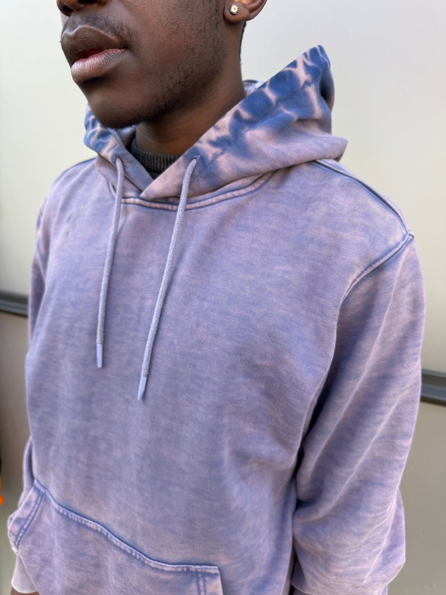 Xlim Overdyed Purple Hoodie