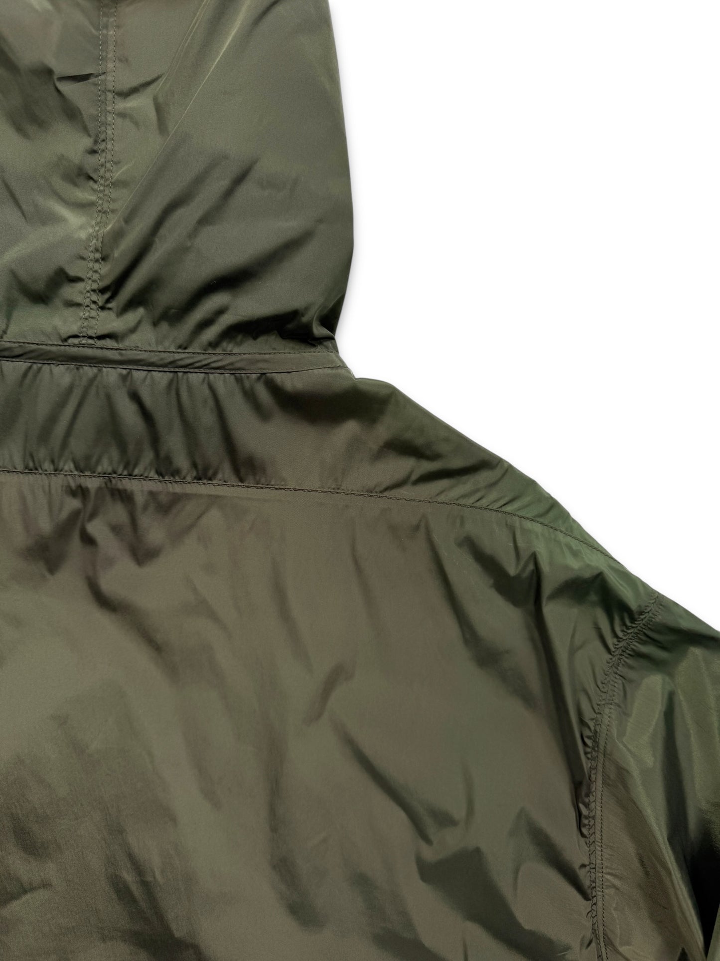 SS11’ Prada Linea Rossa Deep Green Anorak Pullover Jacket