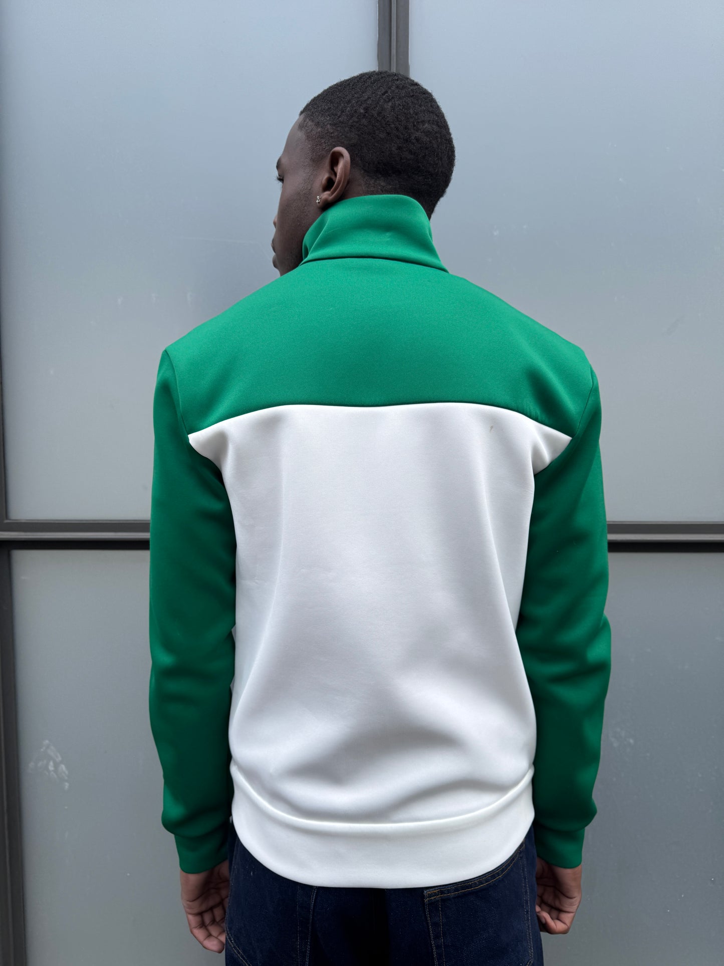 SS18’ Prada Mainline Emerald Green Track Jacket