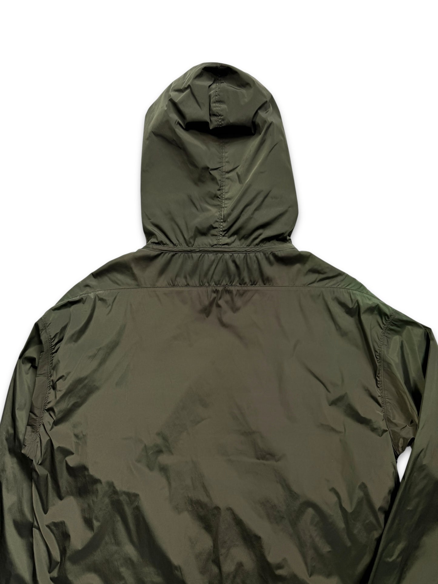SS11’ Prada Linea Rossa Deep Green Anorak Pullover Jacket