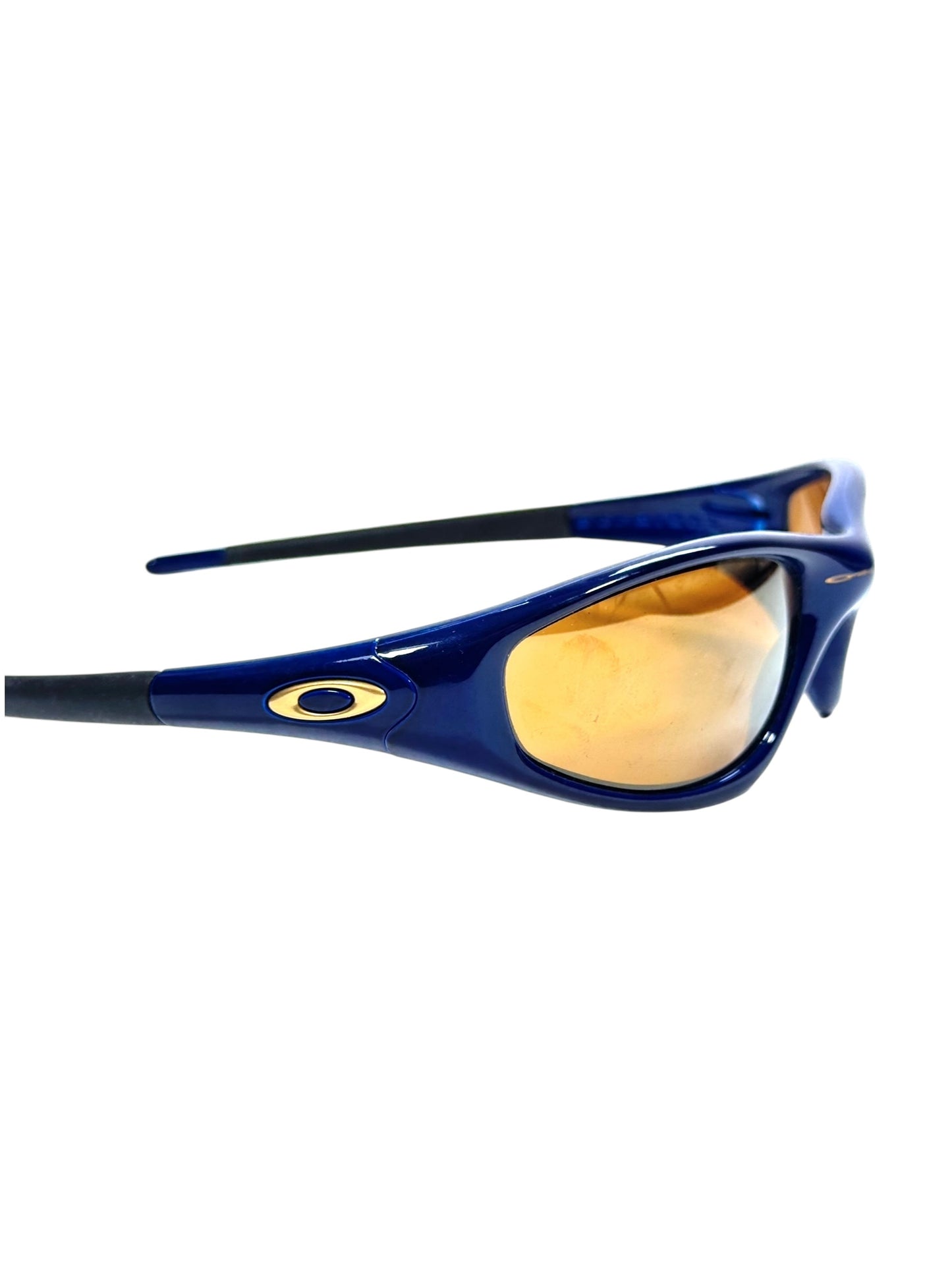 Oakley Royal Blue Straight Jacket Sunglasses