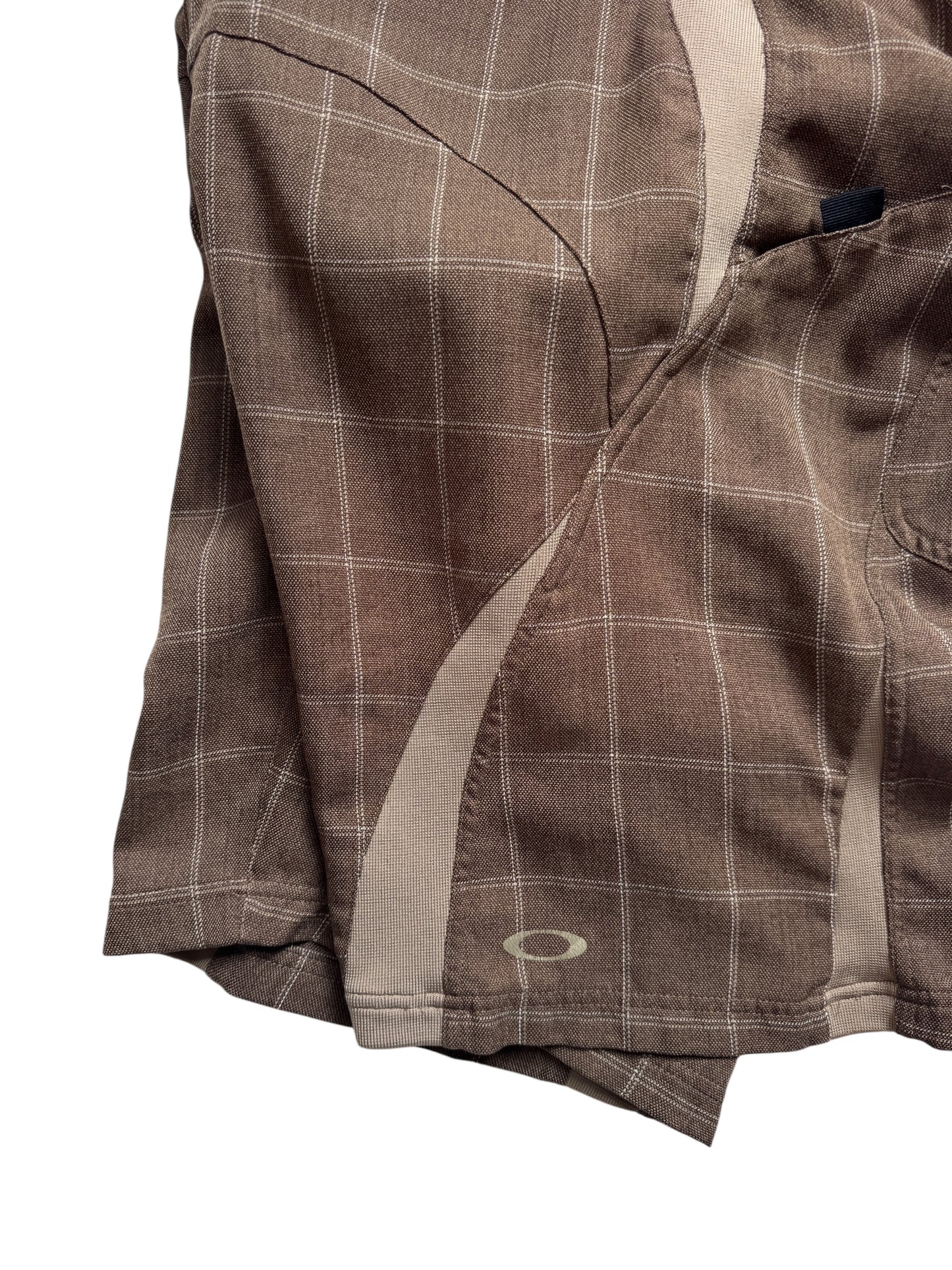Early 2000’s Oakley Plaid Technical Shorts