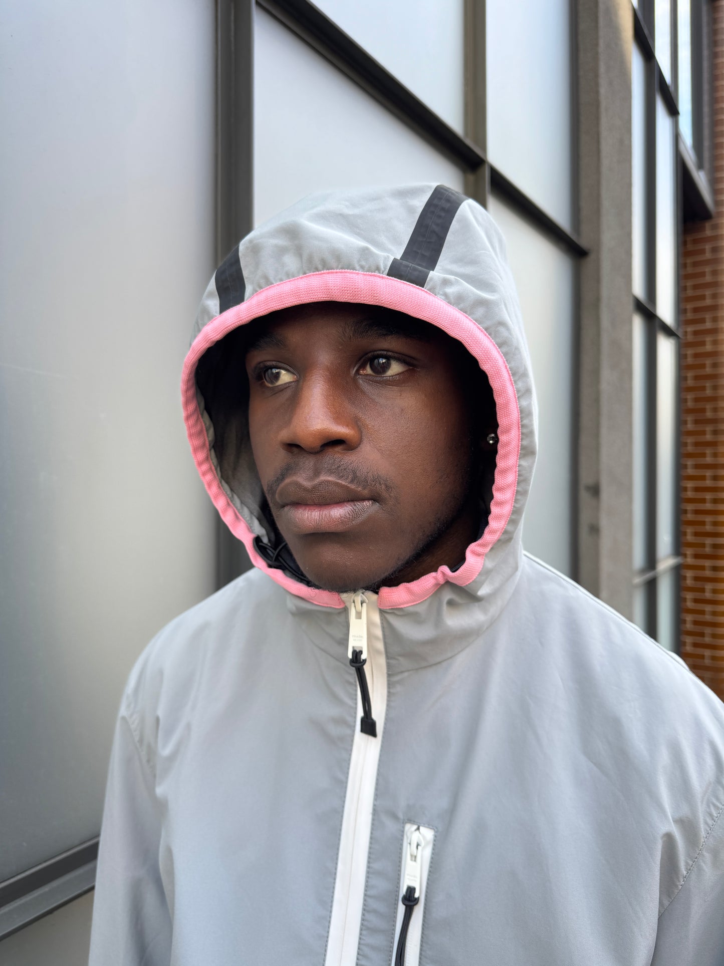 SS17’ Prada Mainline Technical Taped Seam Waterproof Jacket