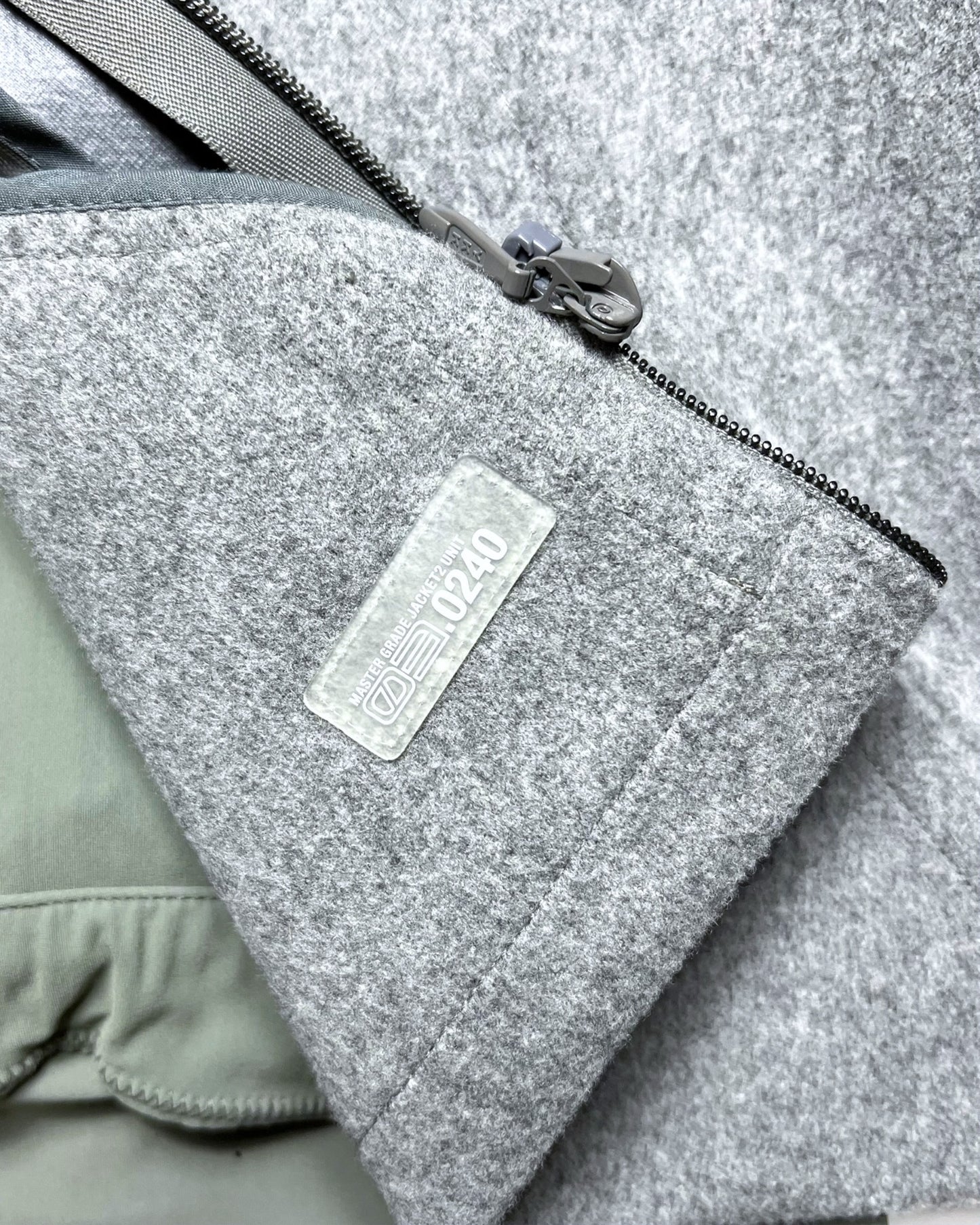 2003-04 Nike 01 Code Grey Loro Piana Wool Mastercraft Jacket