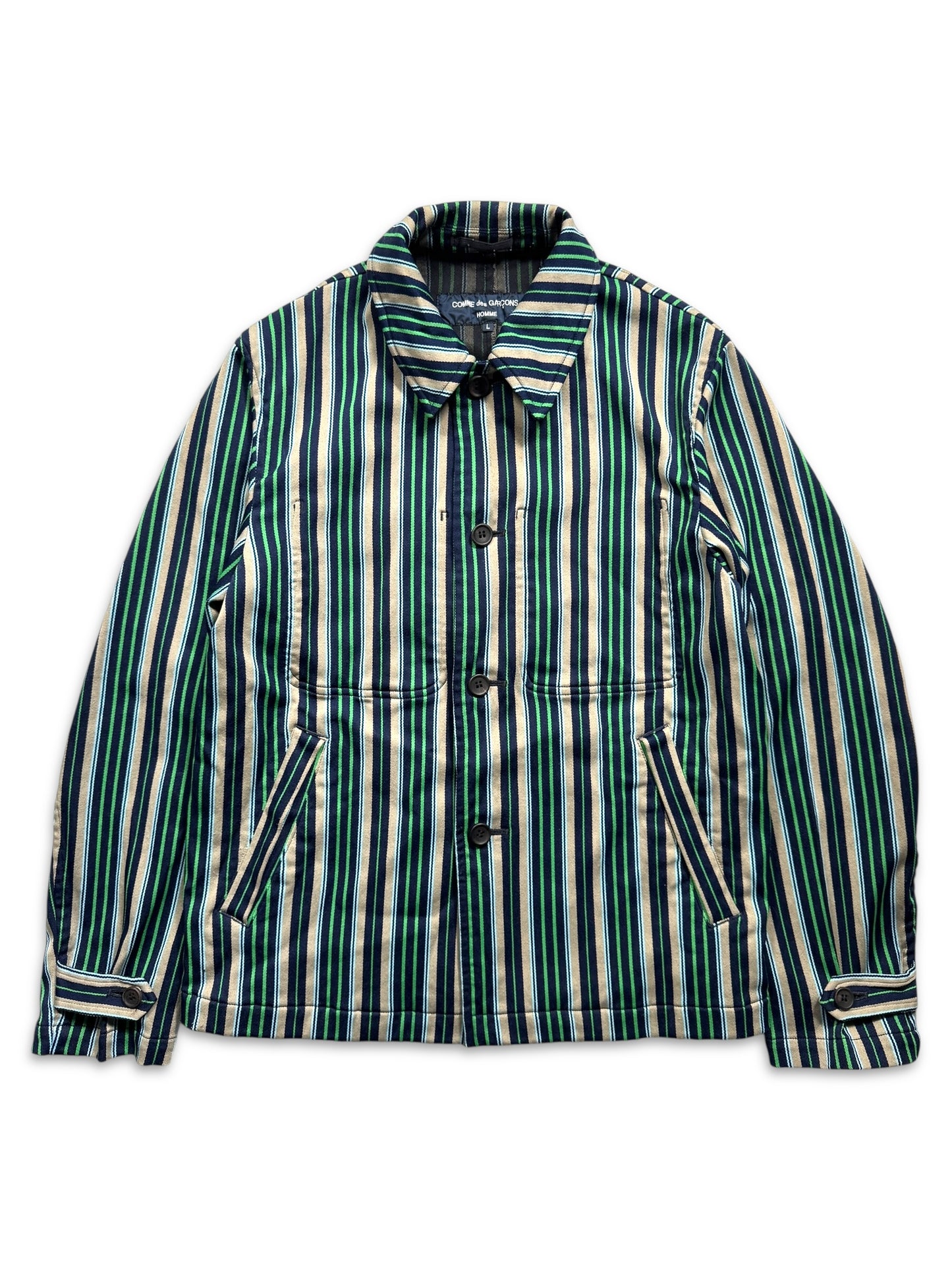 2004 Comme Des Garcons Striped Jacket