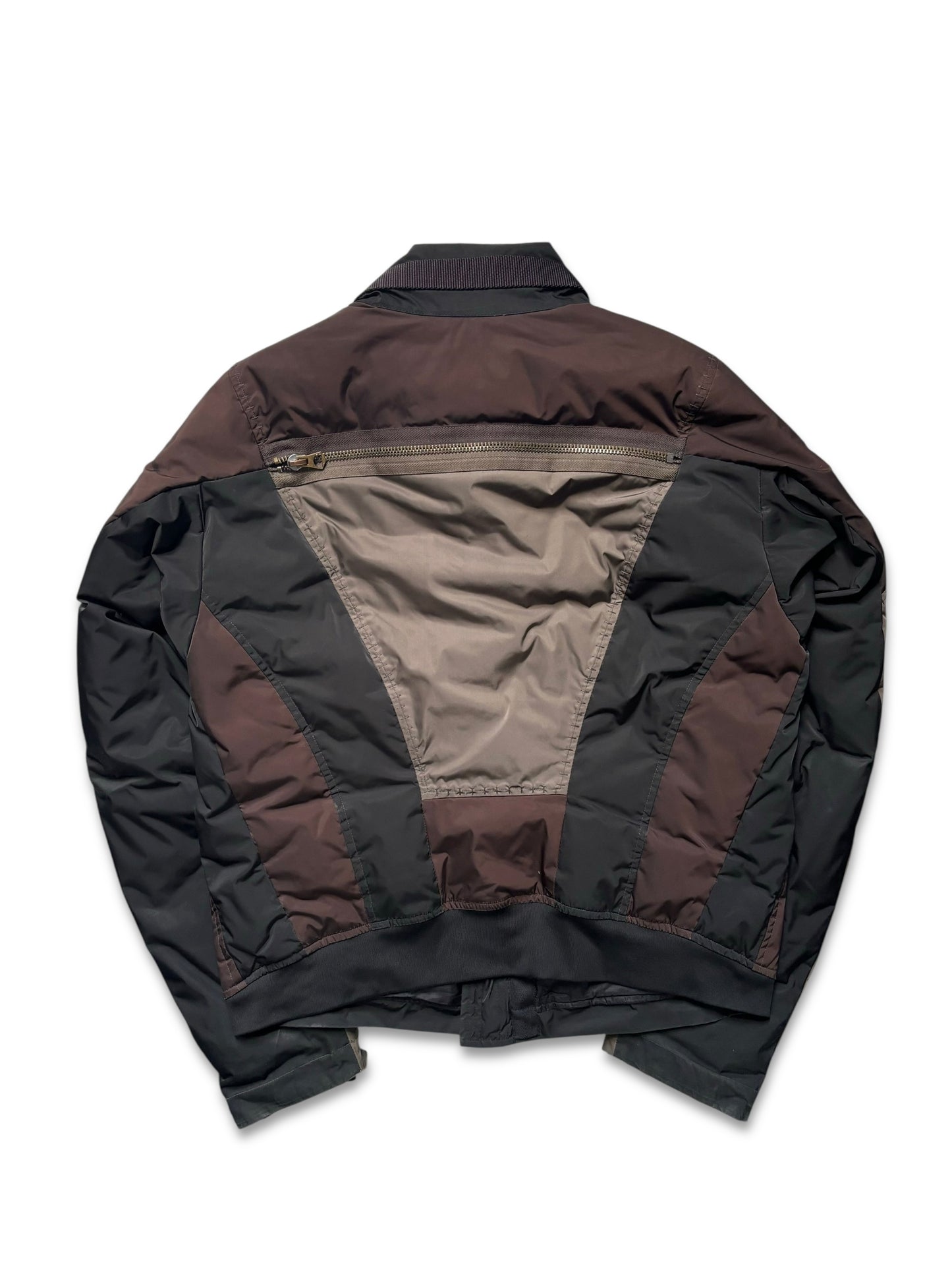 Early 2000’s Marithe Francois + Girbaud Patchwork Multi Pocket Jacket