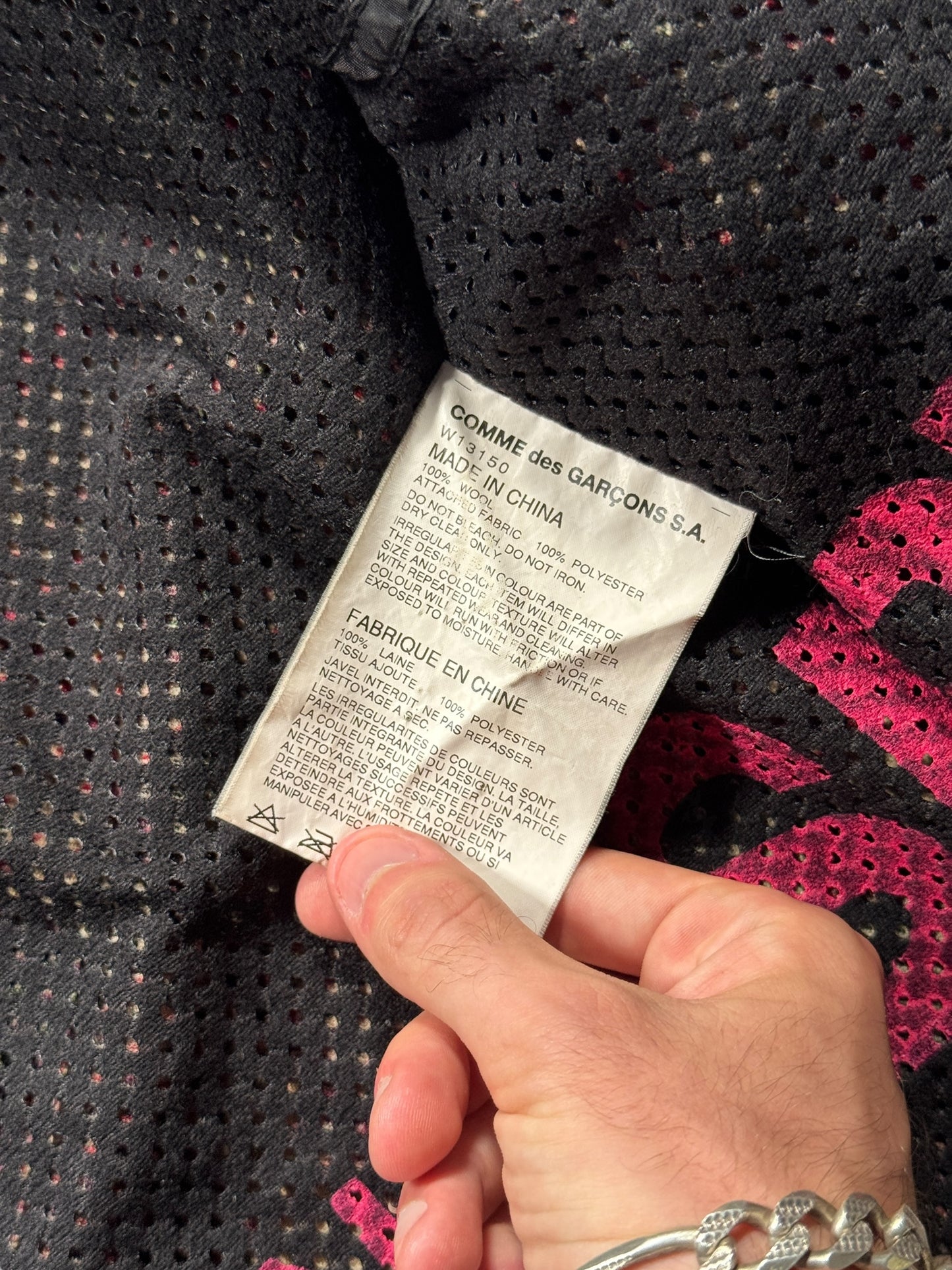 AW05 Comme des Garçons SHIRT Plaid Jacket