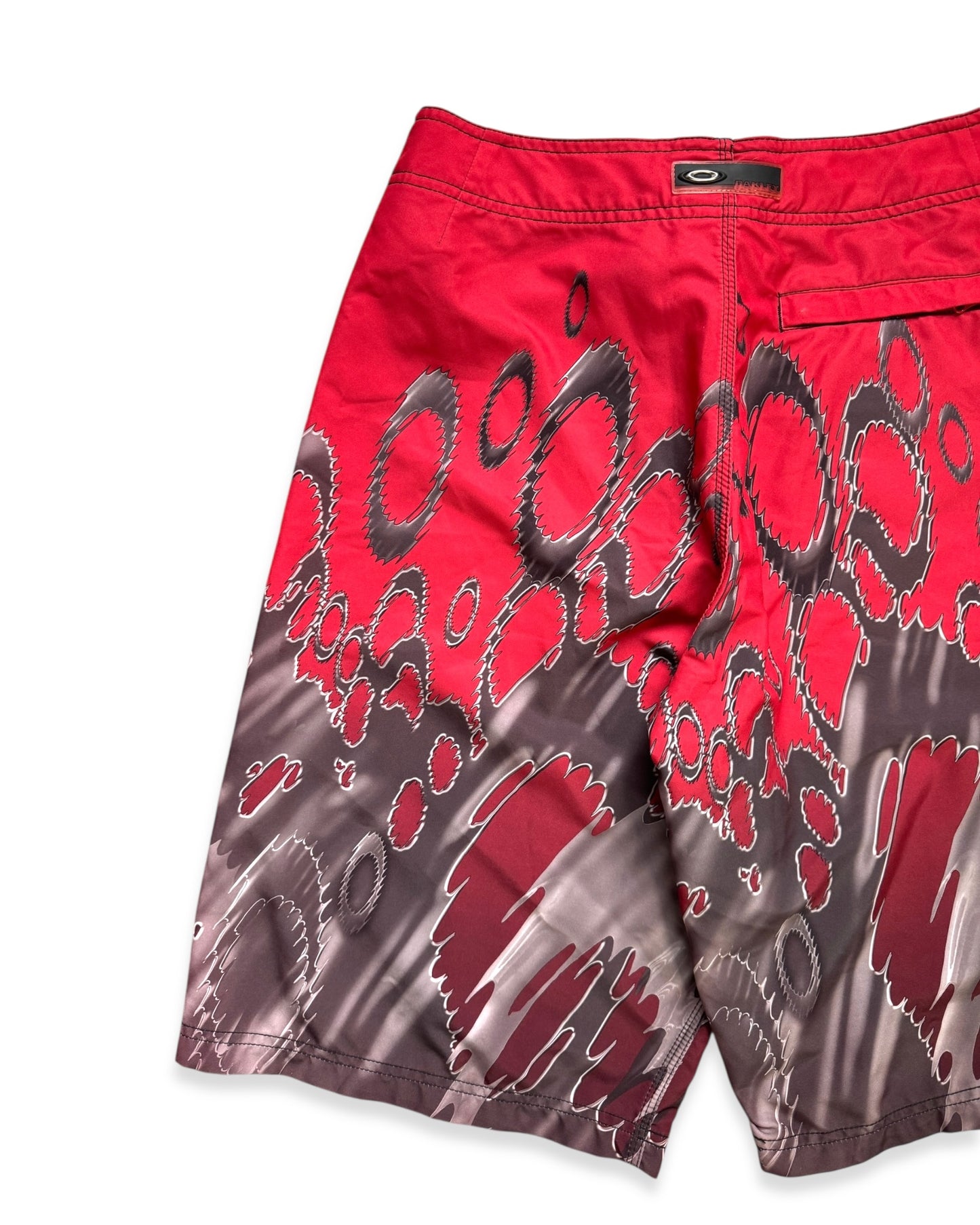 Early 2000's Oakley All Over Print Board Shorts
