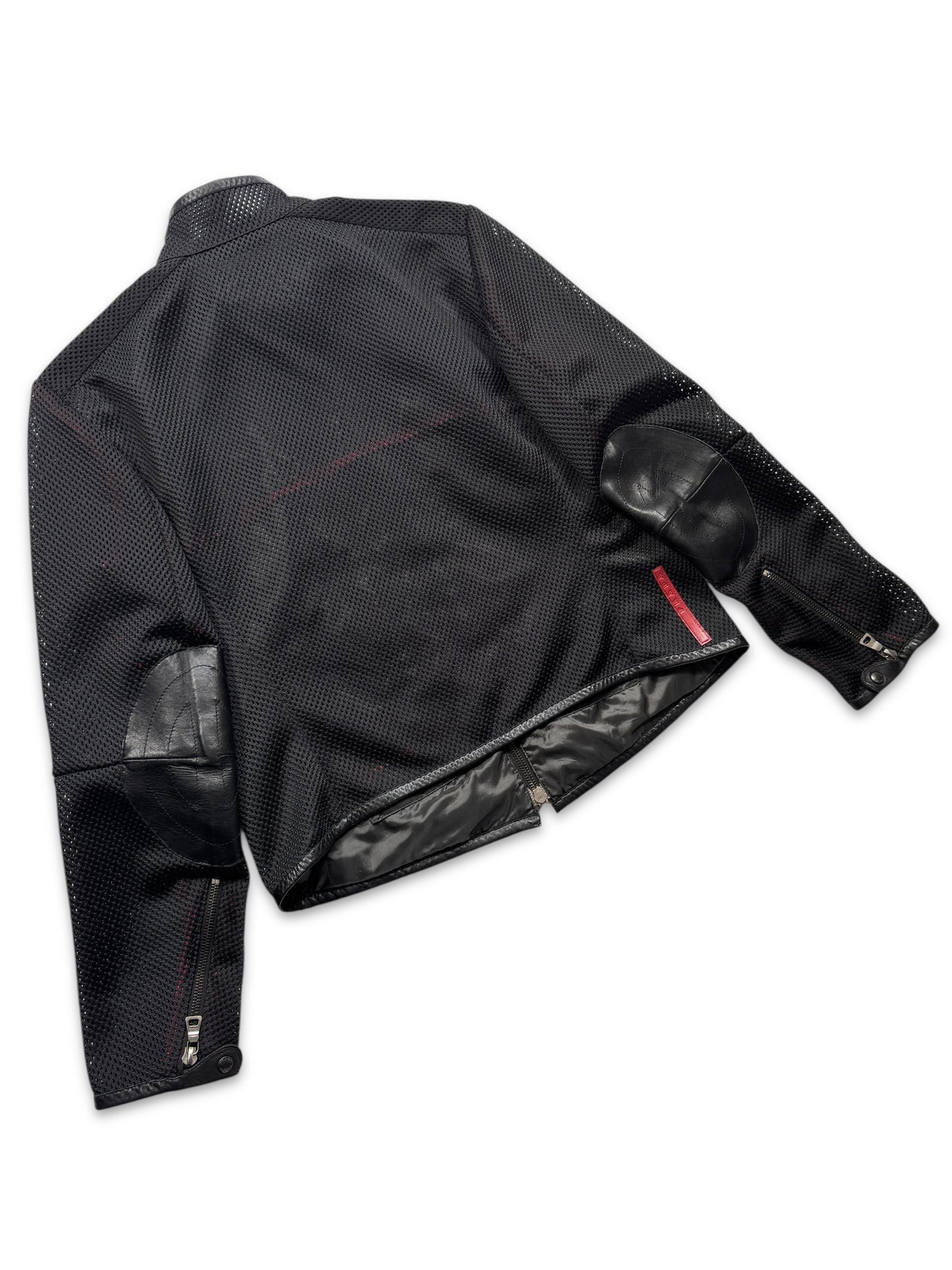 SS00’ Prada Sport Mesh Motor Womens Jacket