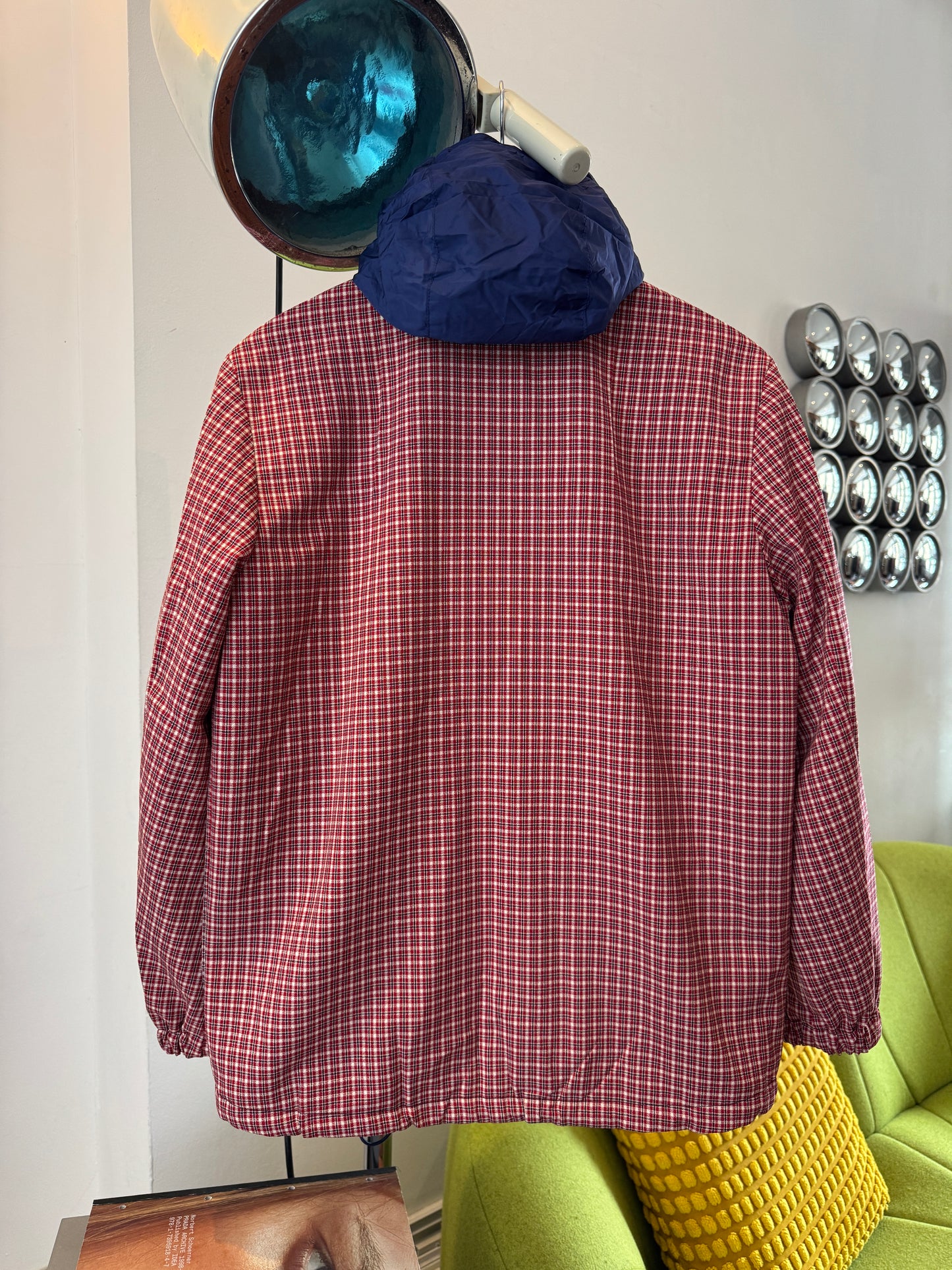 SS17’ Prada Main Line Knitted Plaid Jacket
