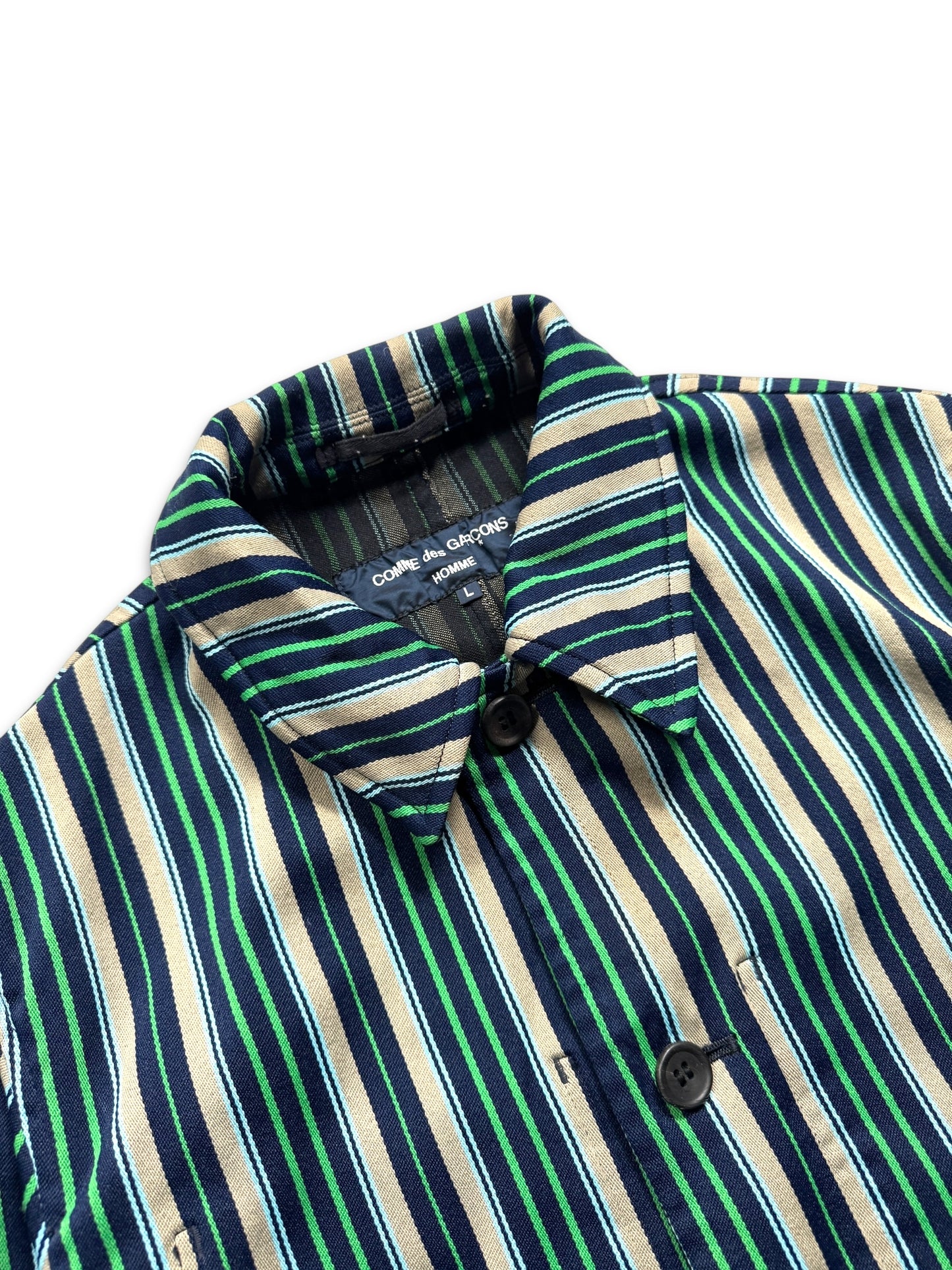 2004 Comme Des Garcons Striped Jacket