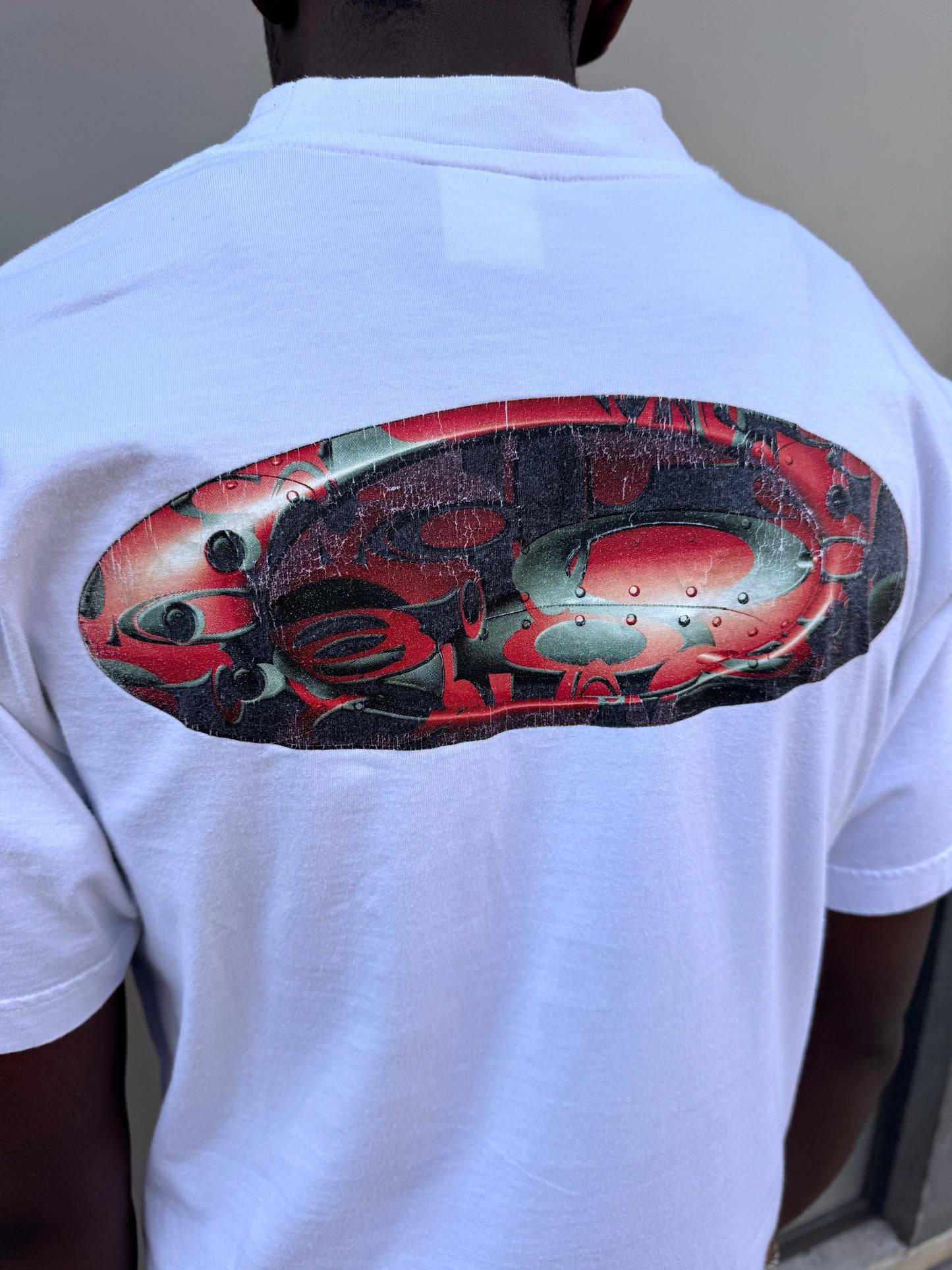 Early 2000’s Oakley Spellout Graphic Tee
