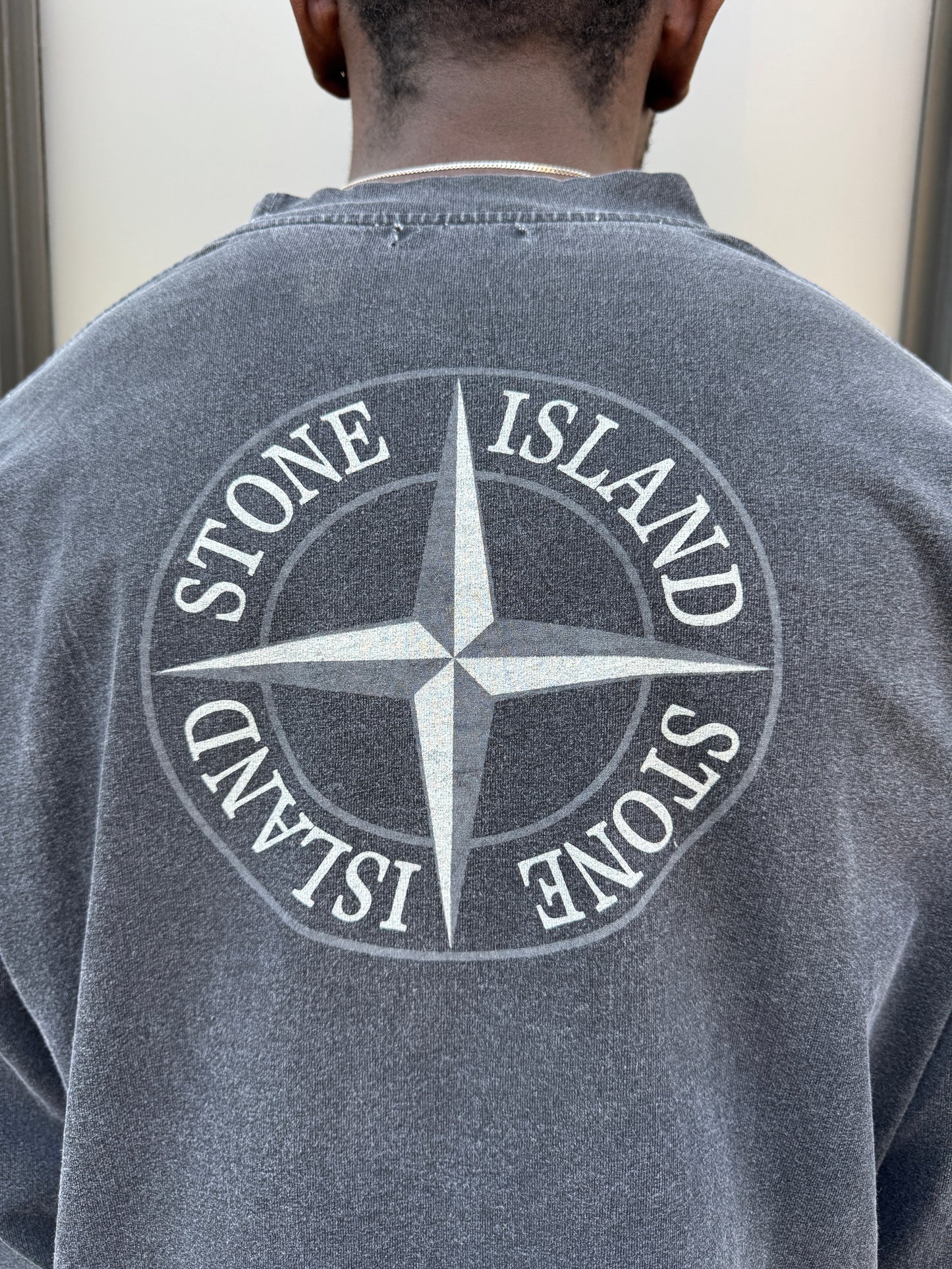 Early 2000’s Stone Island Gun Metal Grey Longsleeve