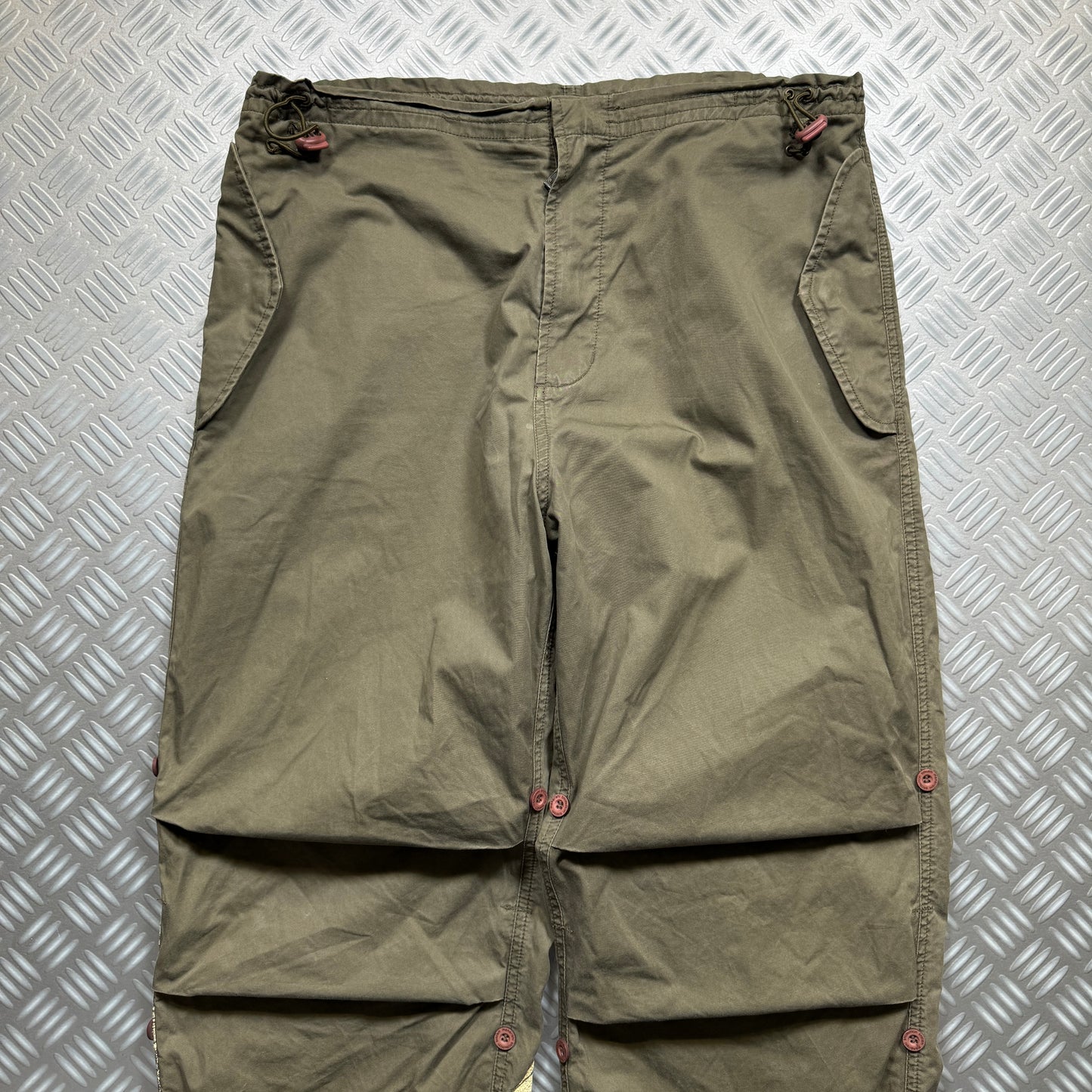 Early 2000’s Maharishi Samurai Embroidered Snopants - 32-34” Waist