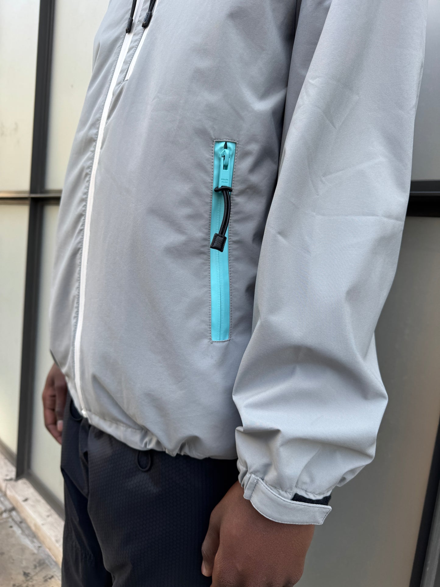 SS17’ Prada Mainline Technical Taped Seam Waterproof Jacket