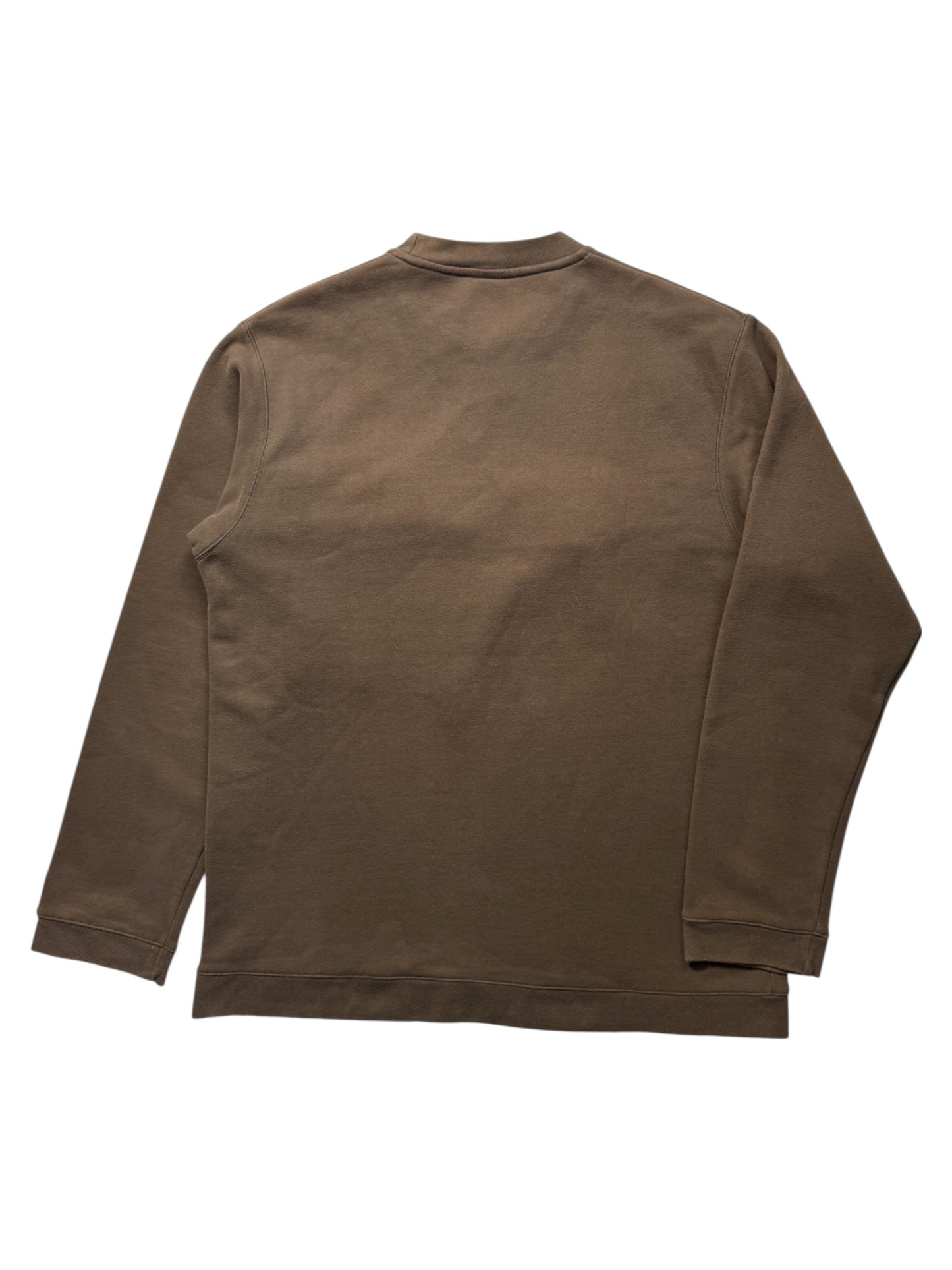 Early 2000's Nike Brown Stash Pocket Crewneck