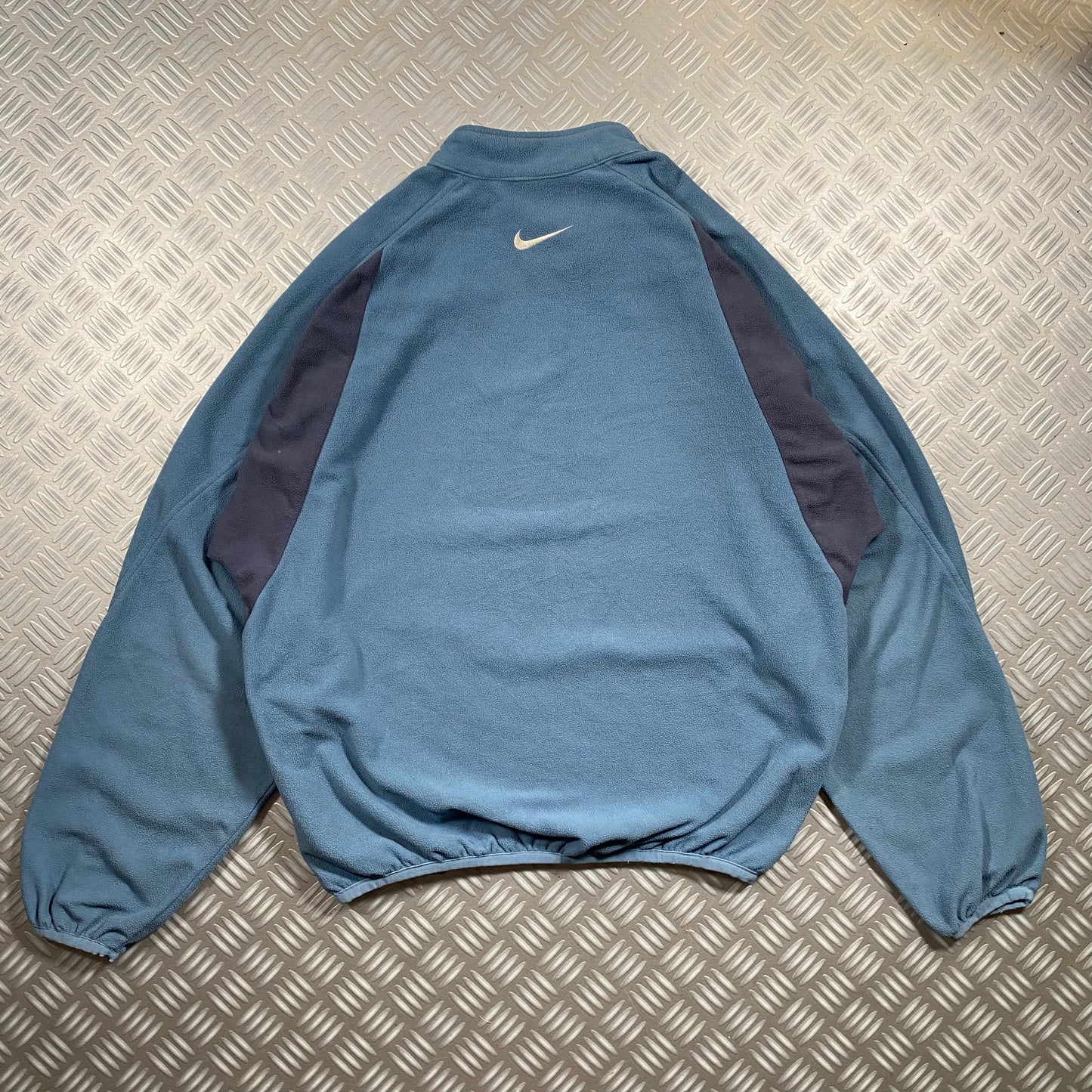 Early 2000's Nike Panelled Fleece Tonal Sweatshirt