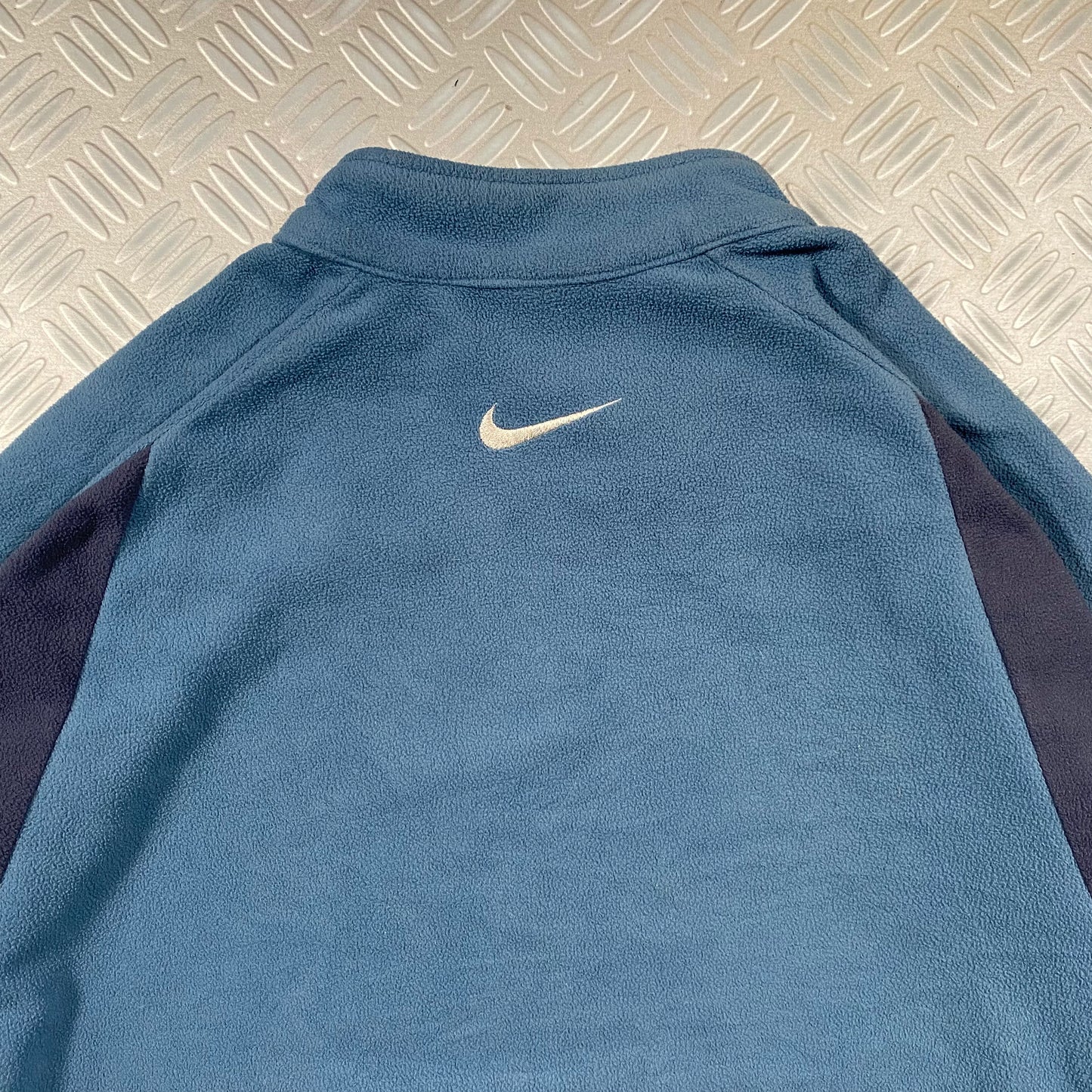 Early 2000's Nike Panelled Fleece Tonal Sweatshirt