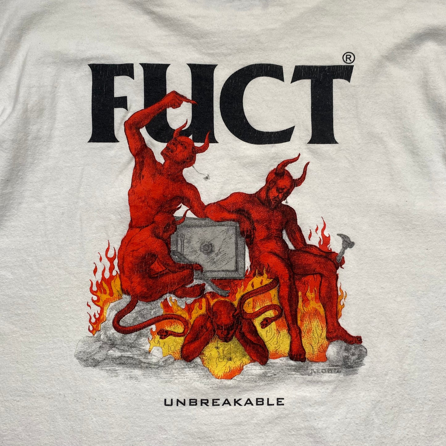 Fuct 'Unbreakable' Vintage Graphic Tee
