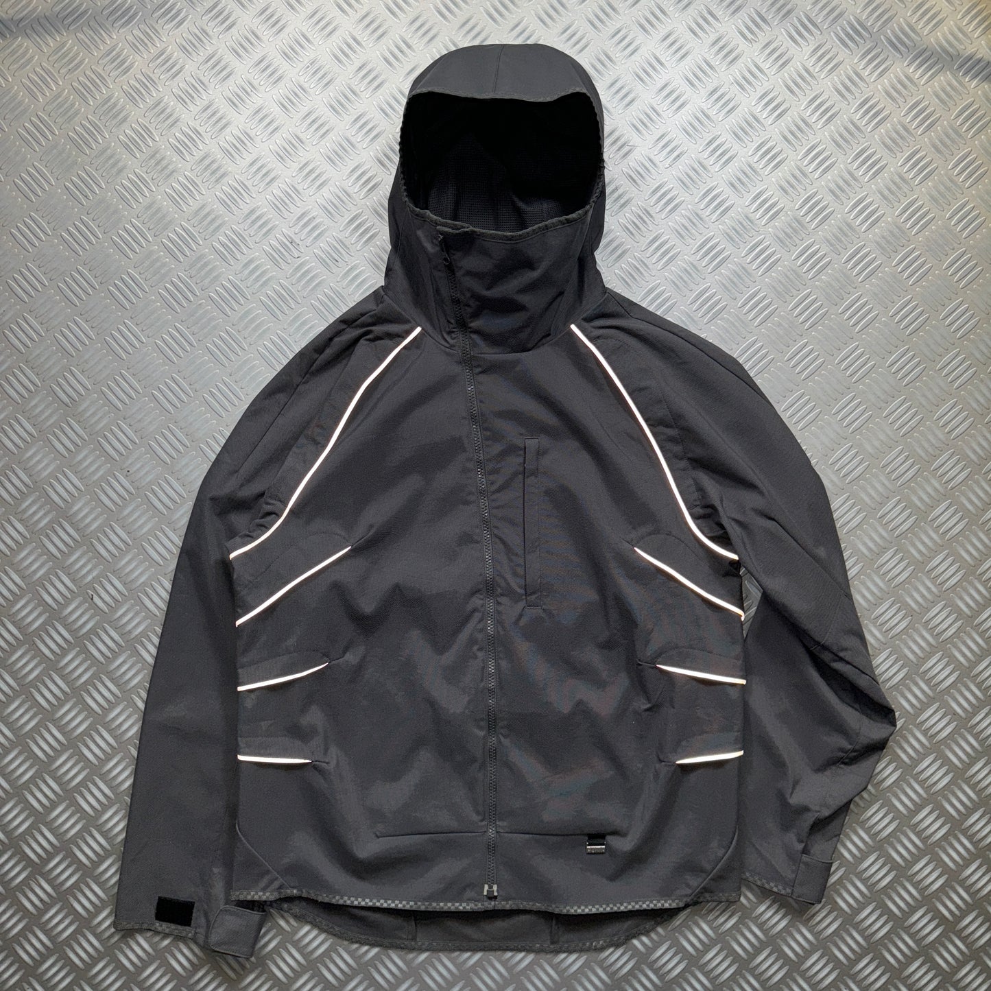Early 2000's Puma Technical 3M Asymmetrical Zip Jacket