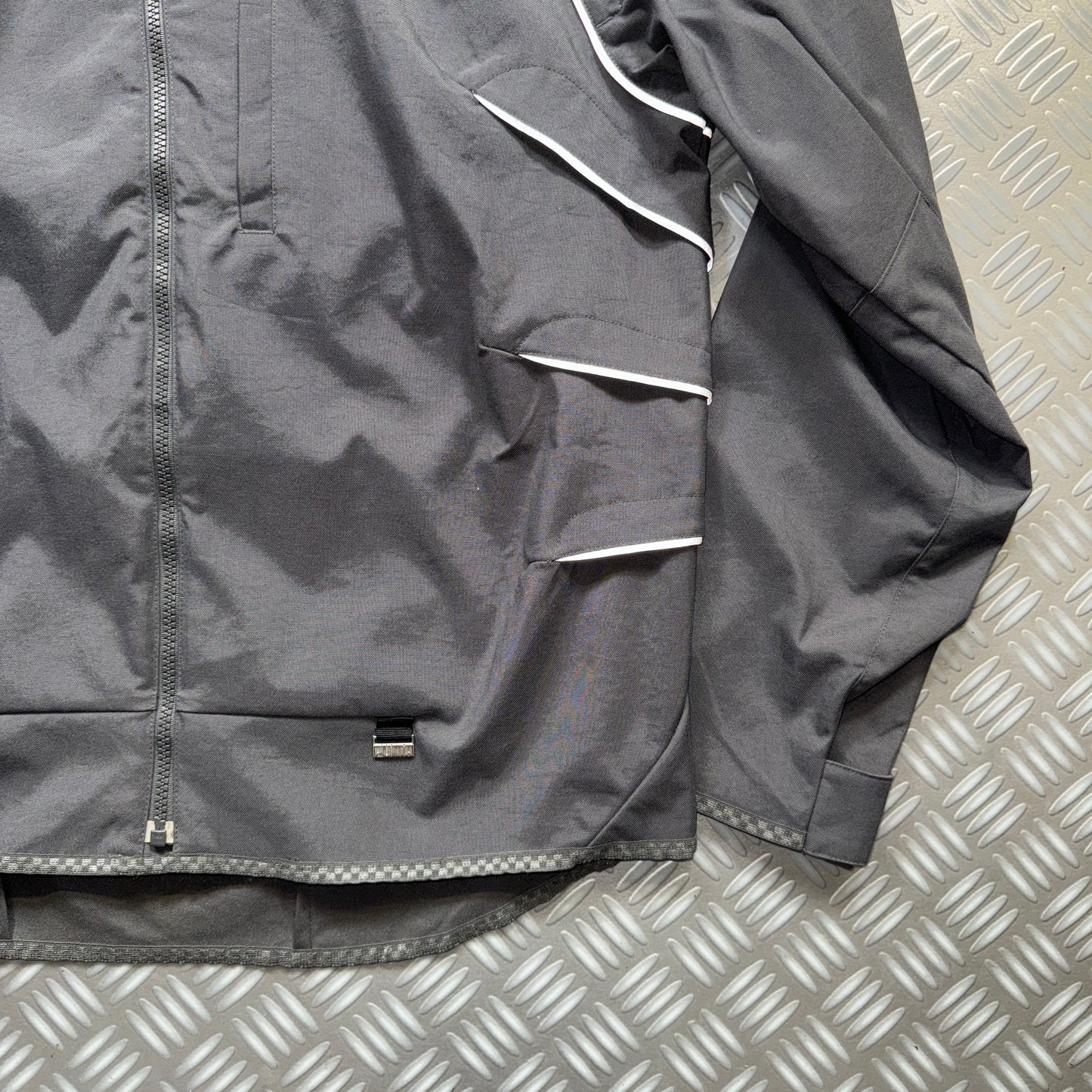 Early 2000's Puma Technical 3M Asymmetrical Zip Jacket