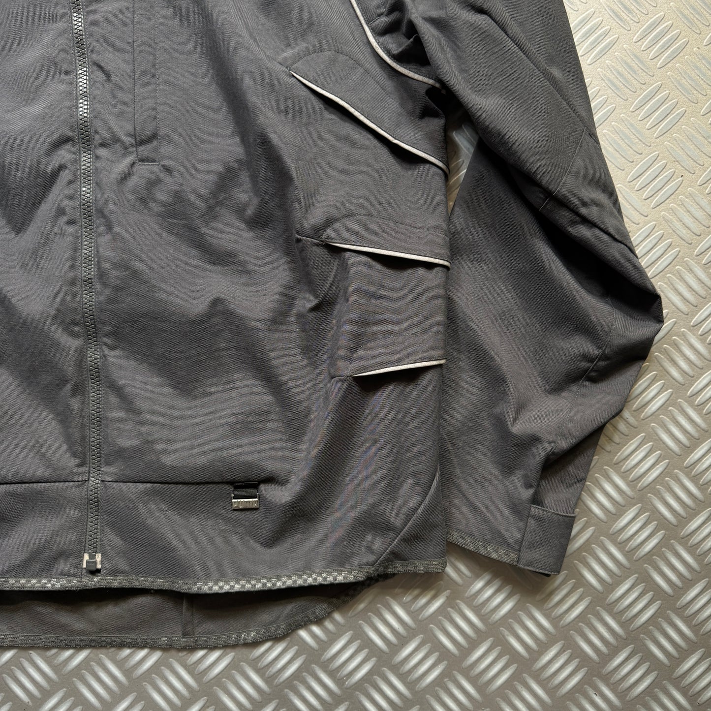Early 2000's Puma Technical 3M Asymmetrical Zip Jacket