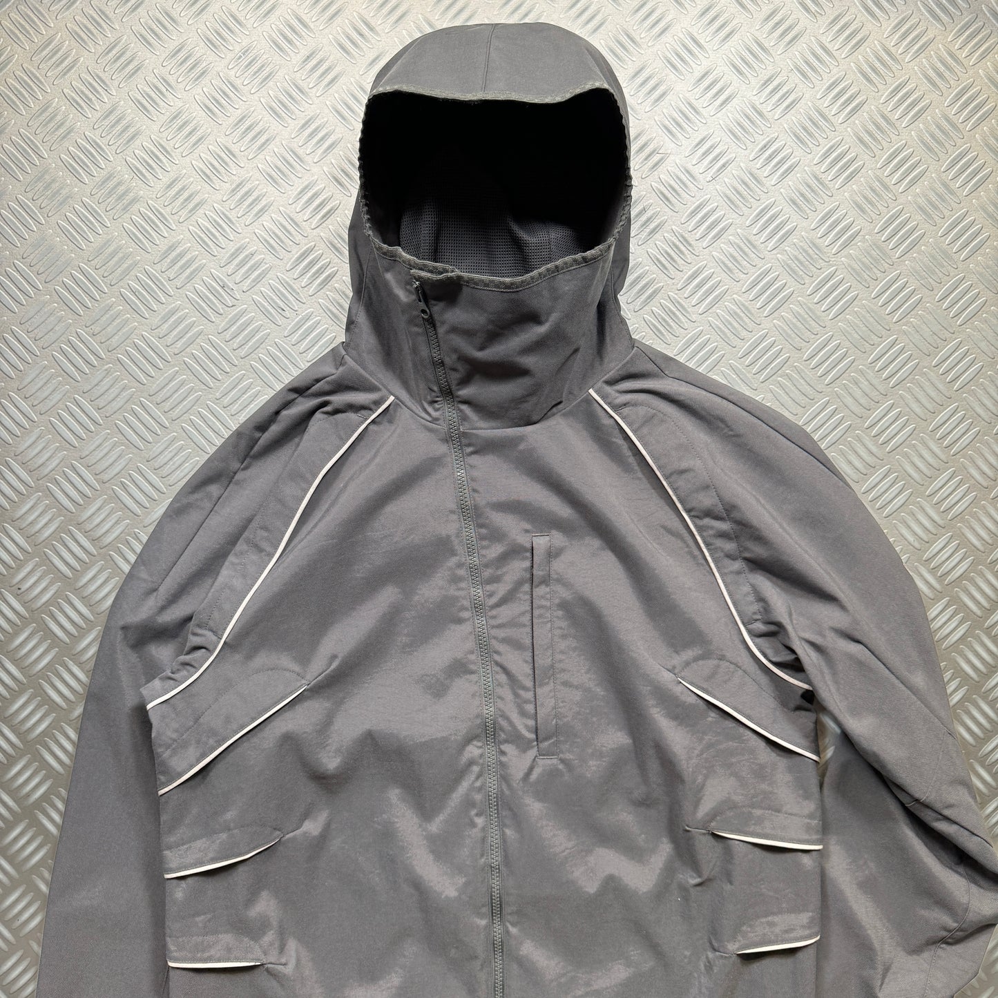 Early 2000's Puma Technical 3M Asymmetrical Zip Jacket