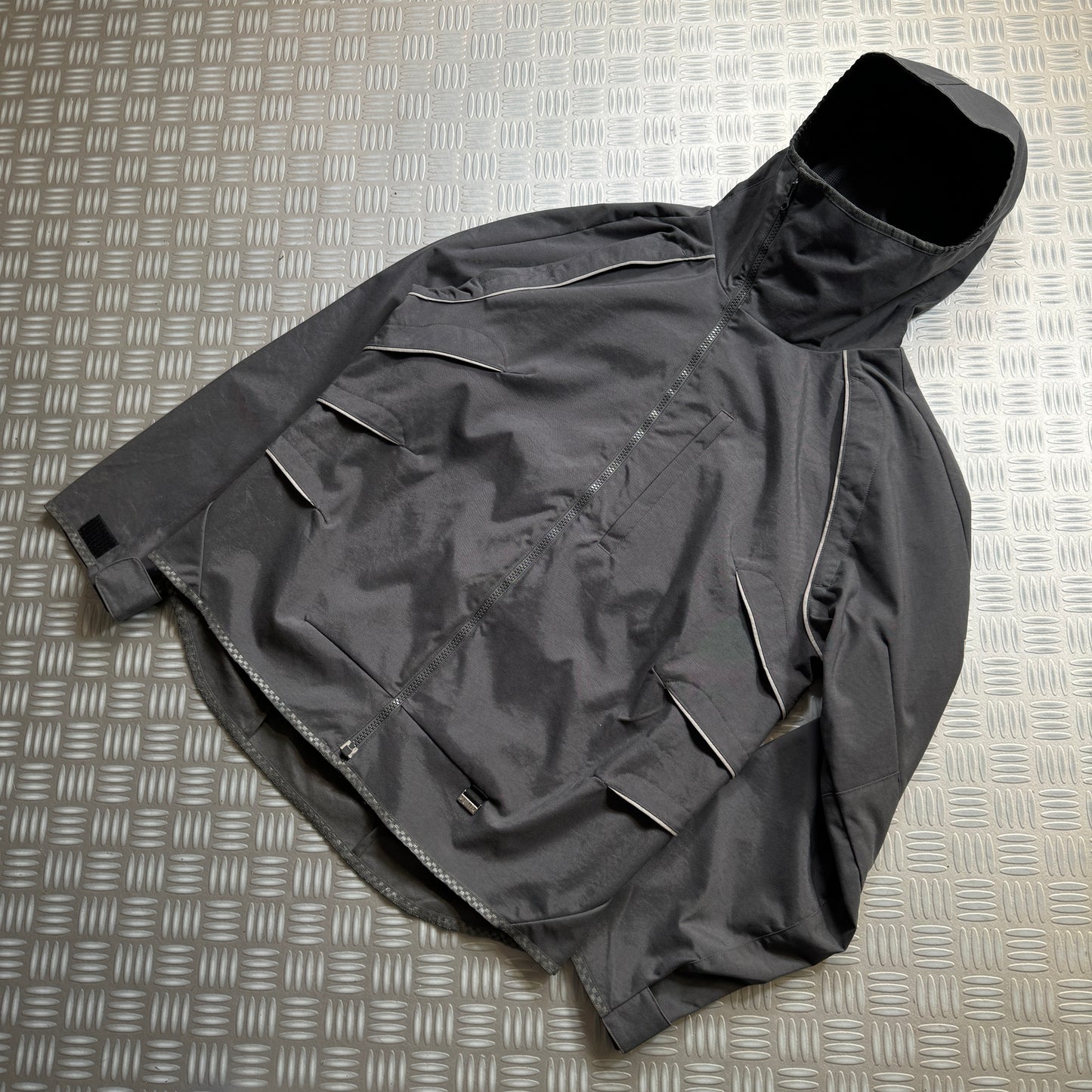 Early 2000's Puma Technical 3M Asymmetrical Zip Jacket