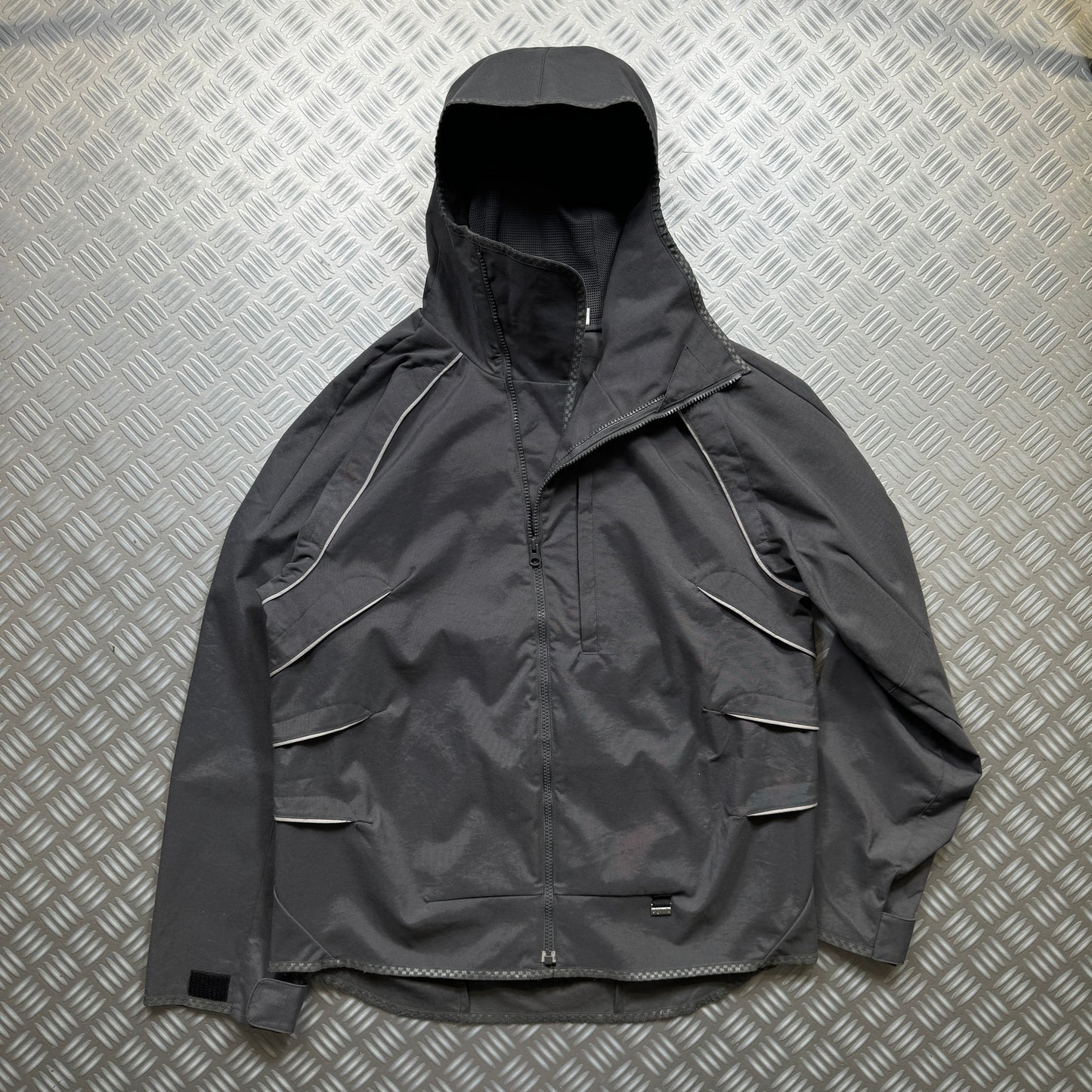 Early 2000's Puma Technical 3M Asymmetrical Zip Jacket
