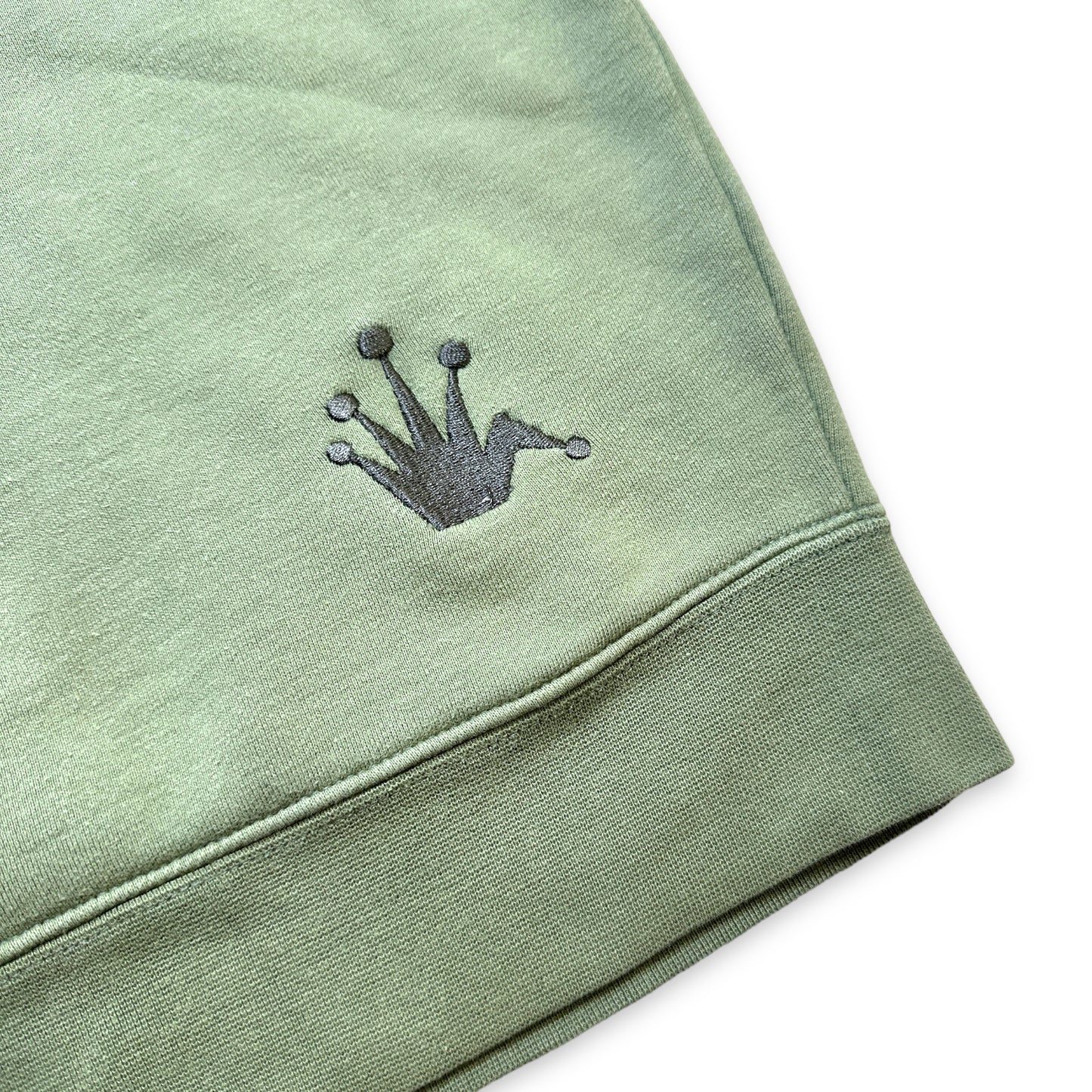 Fin des années 90 Stüssy Lime Green Spellout Crewneck - Moyen / Grand