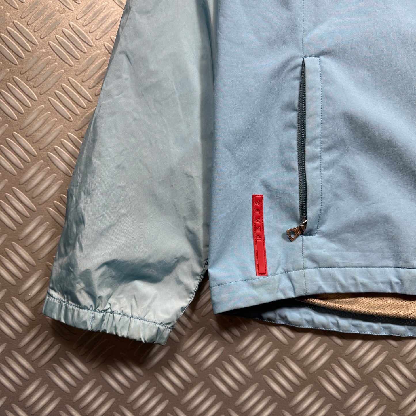 Early 2000's Prada Sport Gore-Tex Baby Blue 2in1 Jacket - Medium / Large