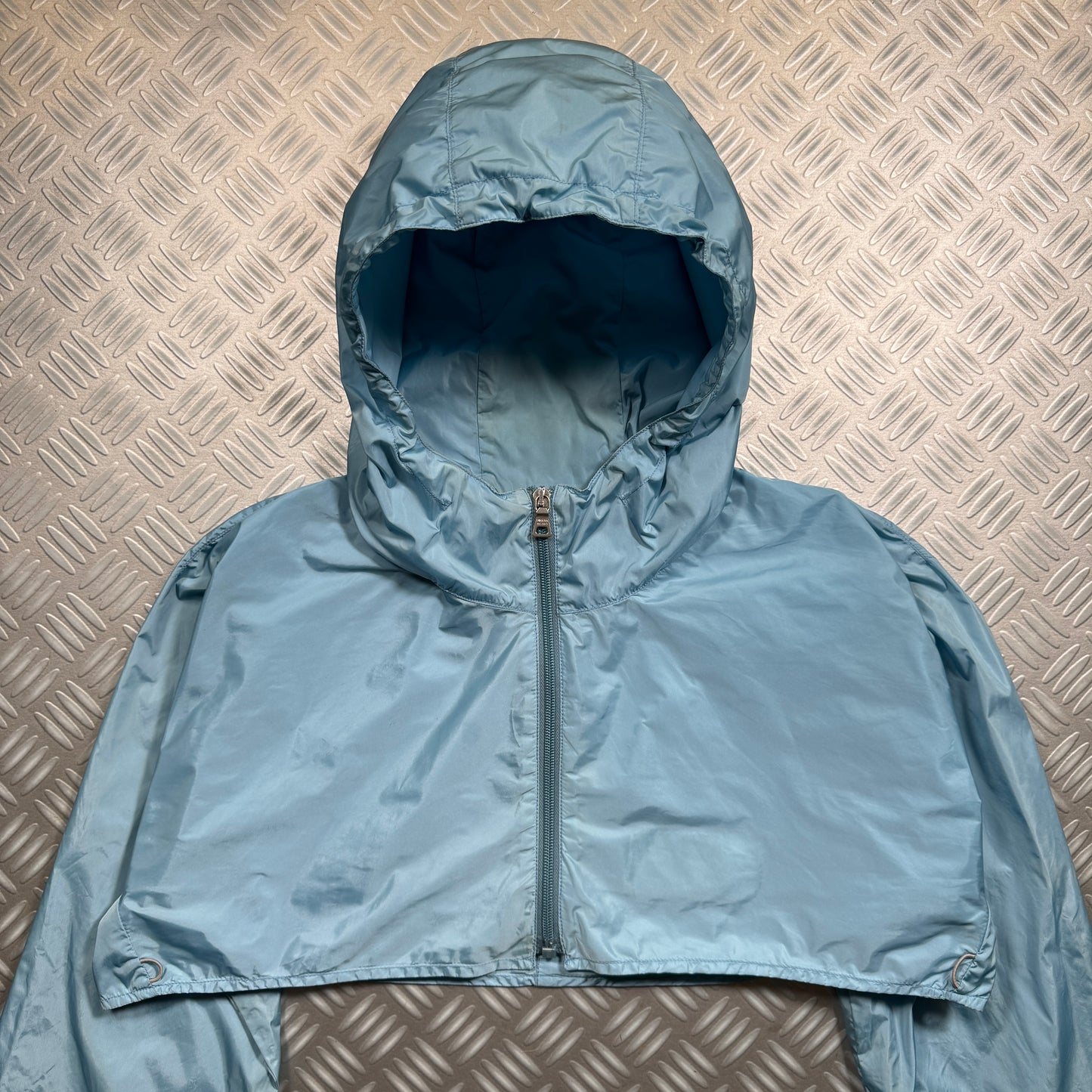 Early 2000's Prada Sport Gore-Tex Baby Blue 2in1 Jacket - Medium / Large