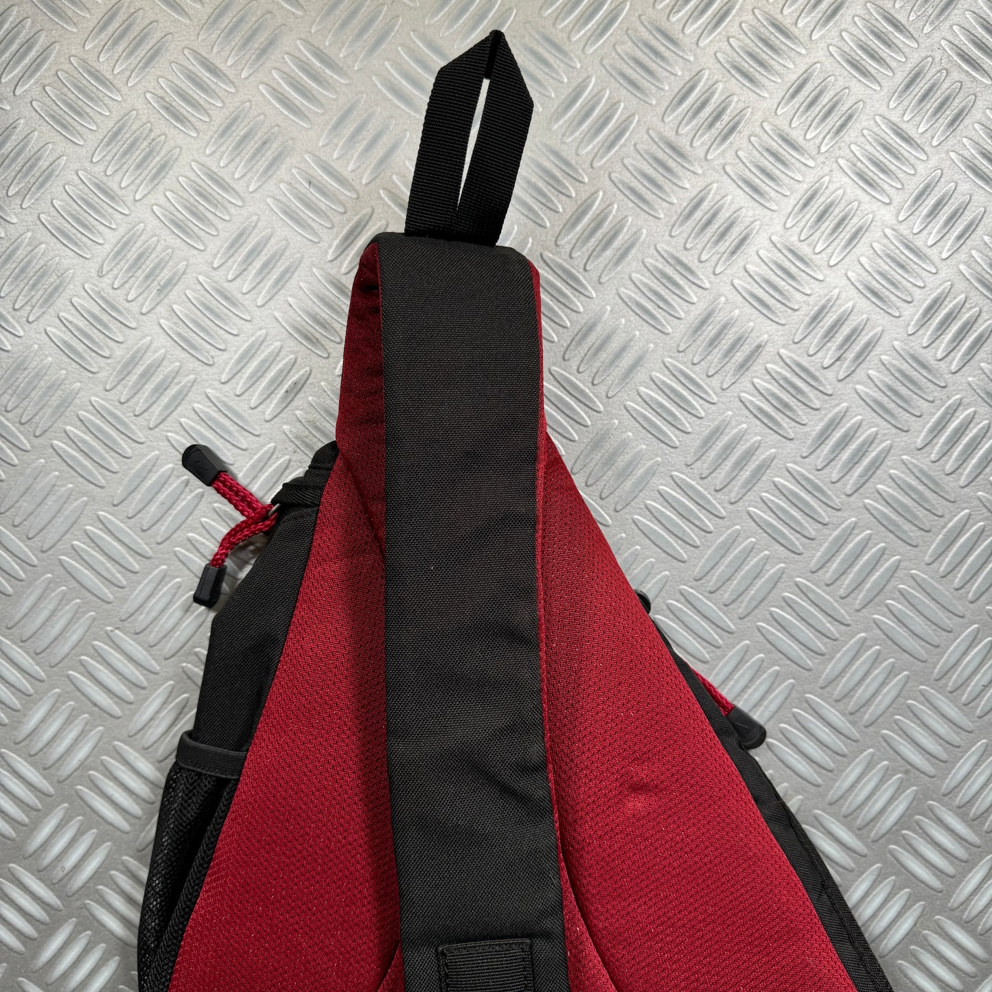 Early 2000's Nike Red/Black Tri-Harness Bag