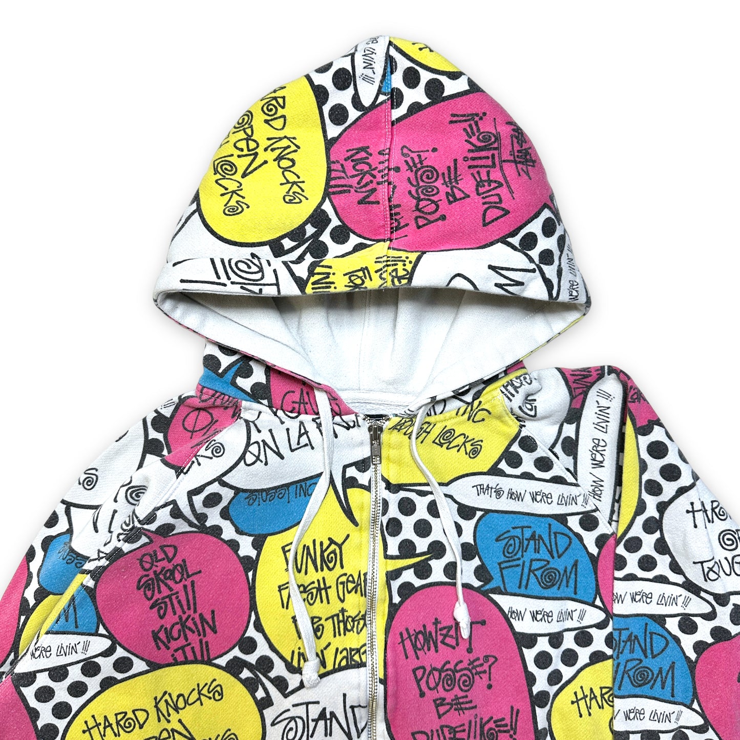 2000 年代初頭の Stüssy スクリプト パーカー - ミディアム