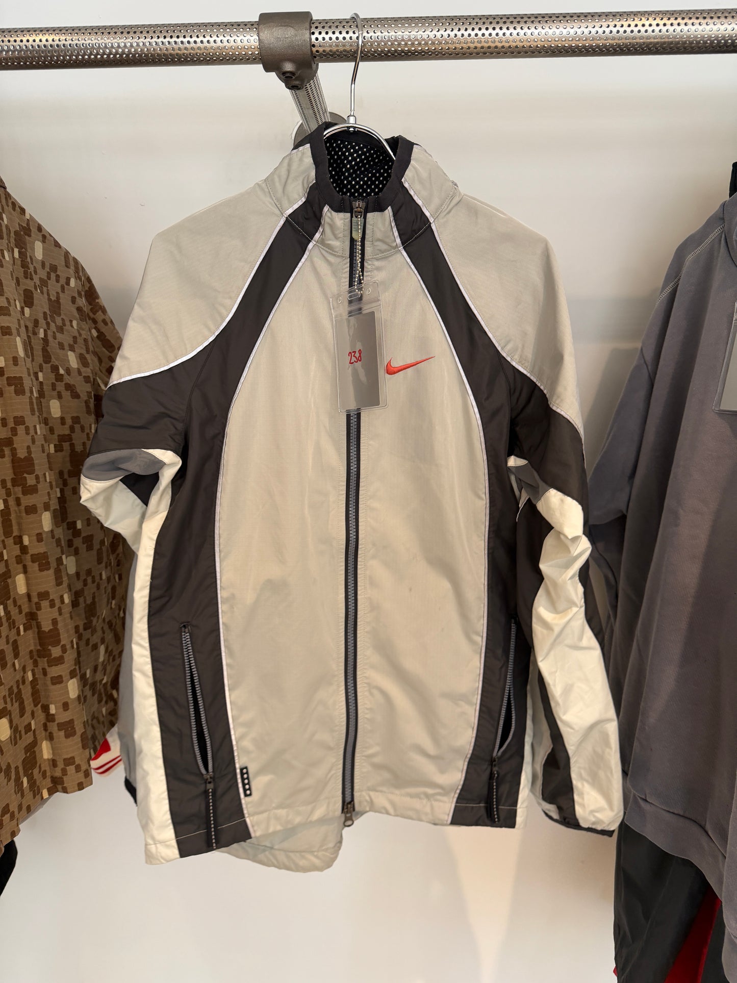 2000's Nike Tri-Colour Panelled Track Jacket