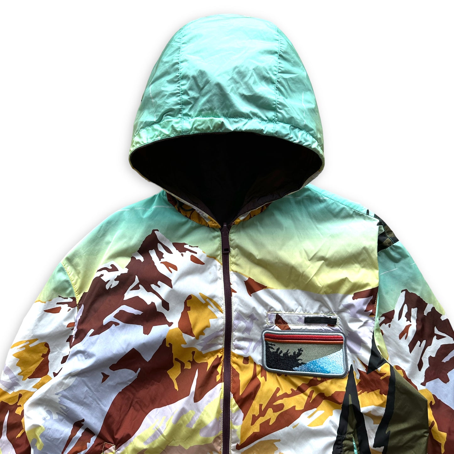 AW17' Veste en nylon réversible Prada Mainline - Moyen / Grand