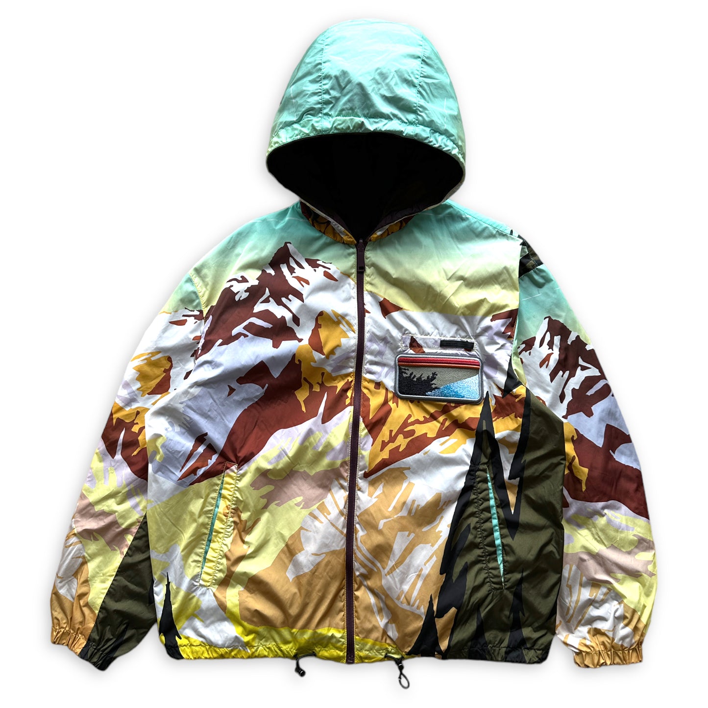 AW17' Veste en nylon réversible Prada Mainline - Moyen / Grand