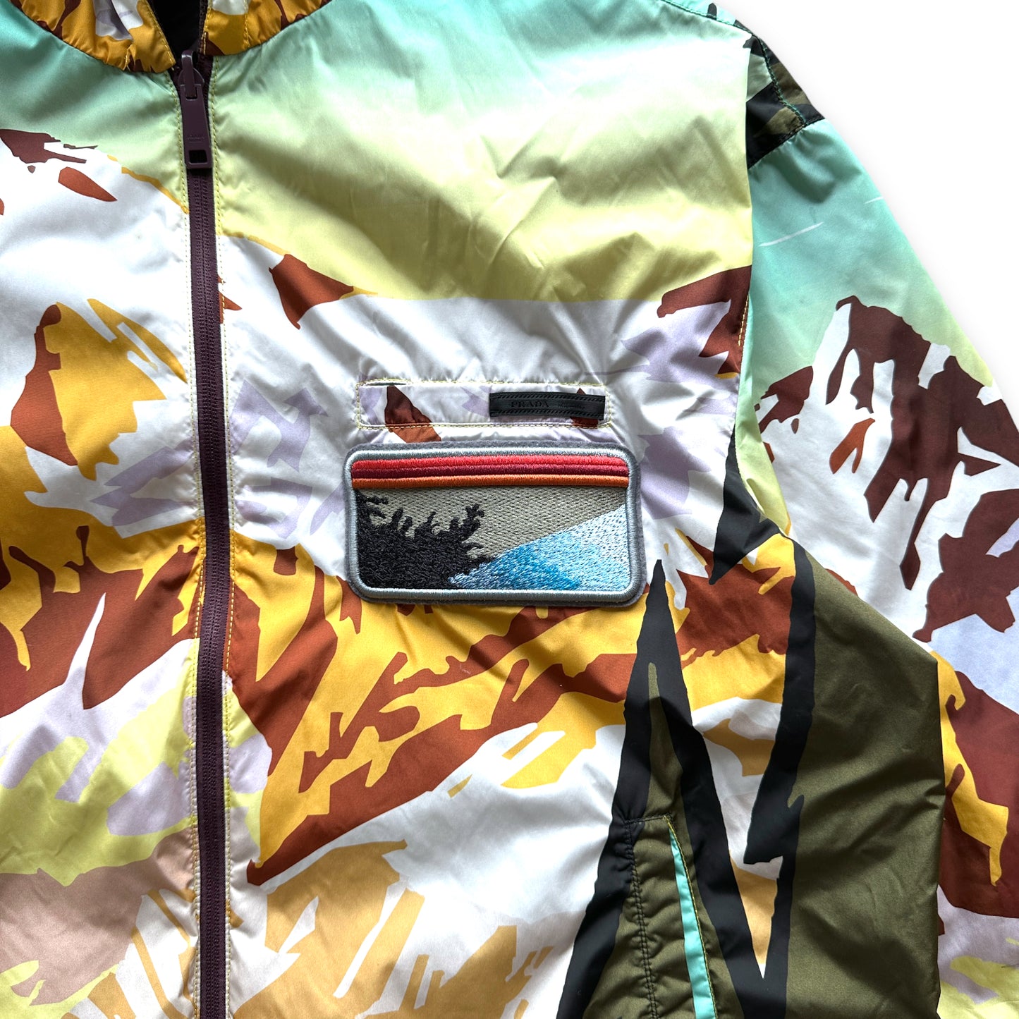 AW17' Veste en nylon réversible Prada Mainline - Moyen / Grand