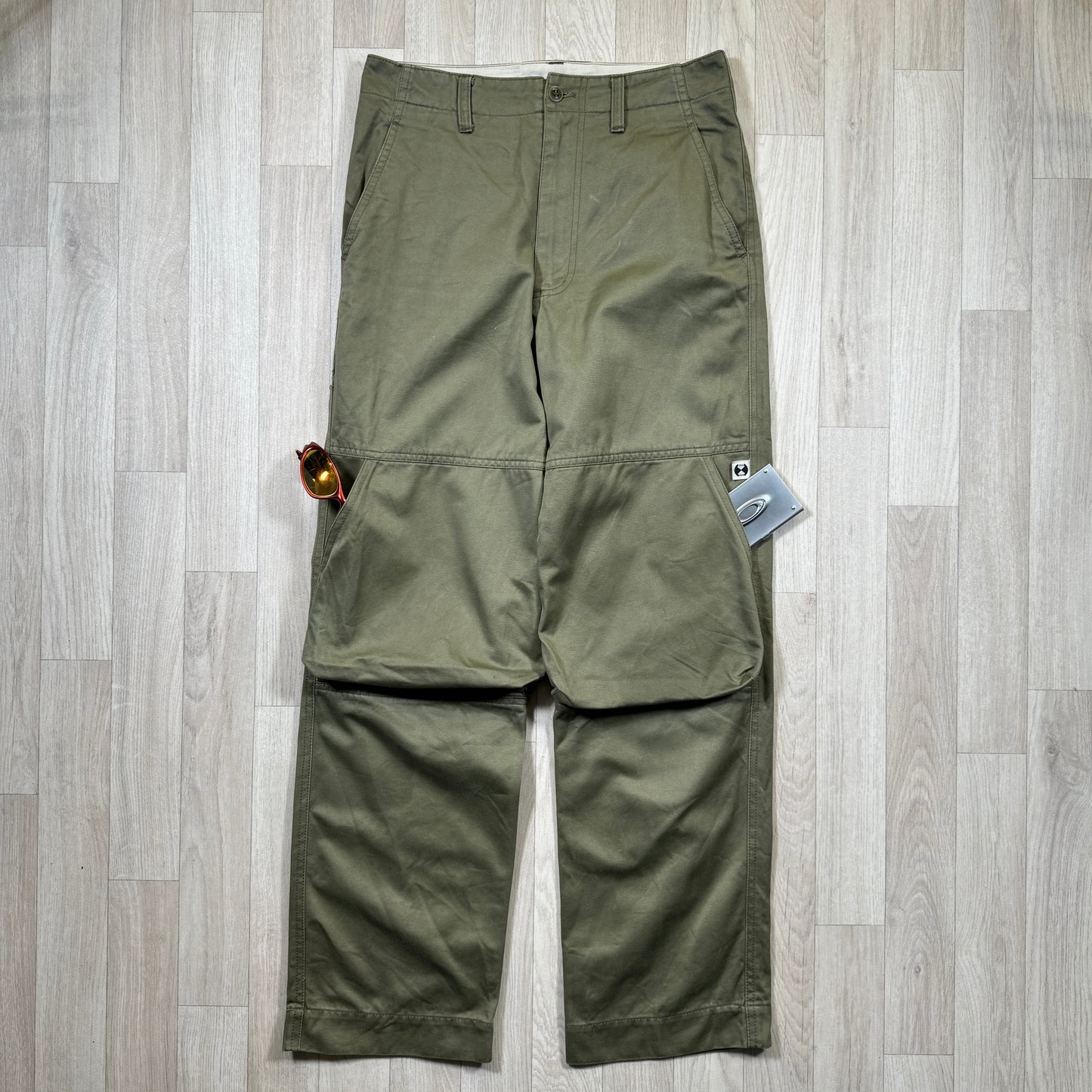Early 2000's Final Home 3D Pocket Khaki Pant