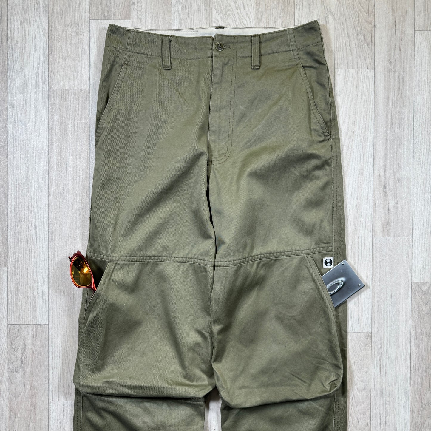 Early 2000's Final Home 3D Pocket Khaki Pant