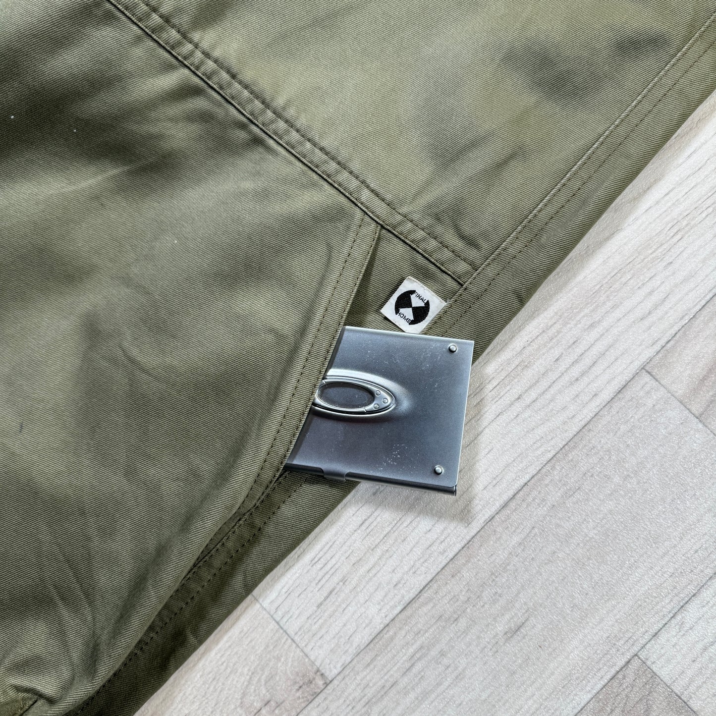 Early 2000's Final Home 3D Pocket Khaki Pant