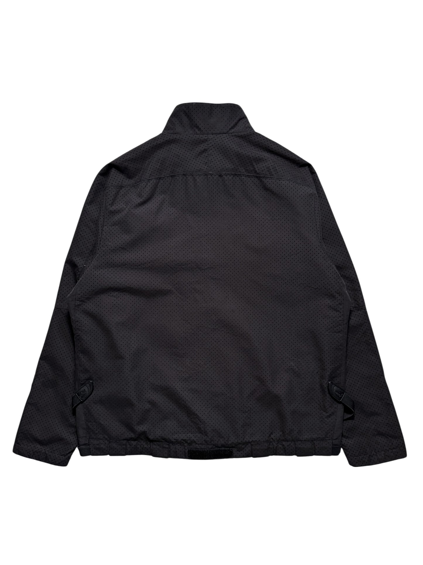 Early 2000's Puma Mostro Black Technical Perforated Jacket