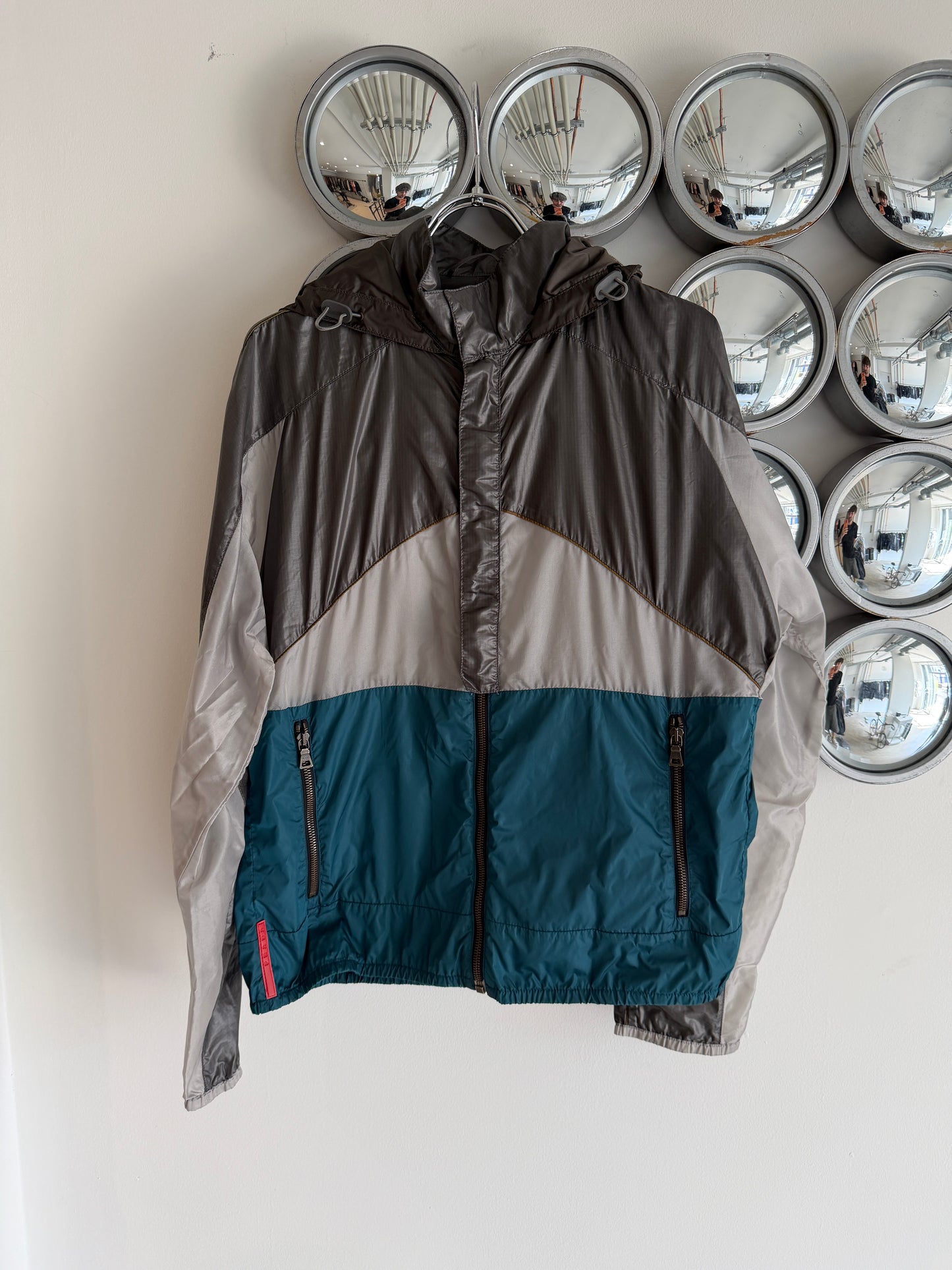 Prada Sport Panelled Technical Jacket